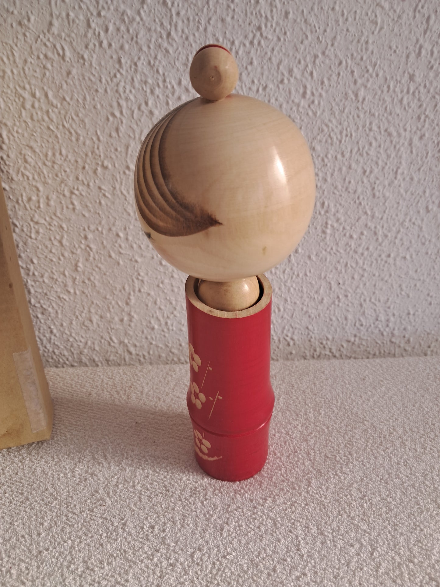 vintage sosaku kokeshi by Kazuo Takamizawa (1927-).