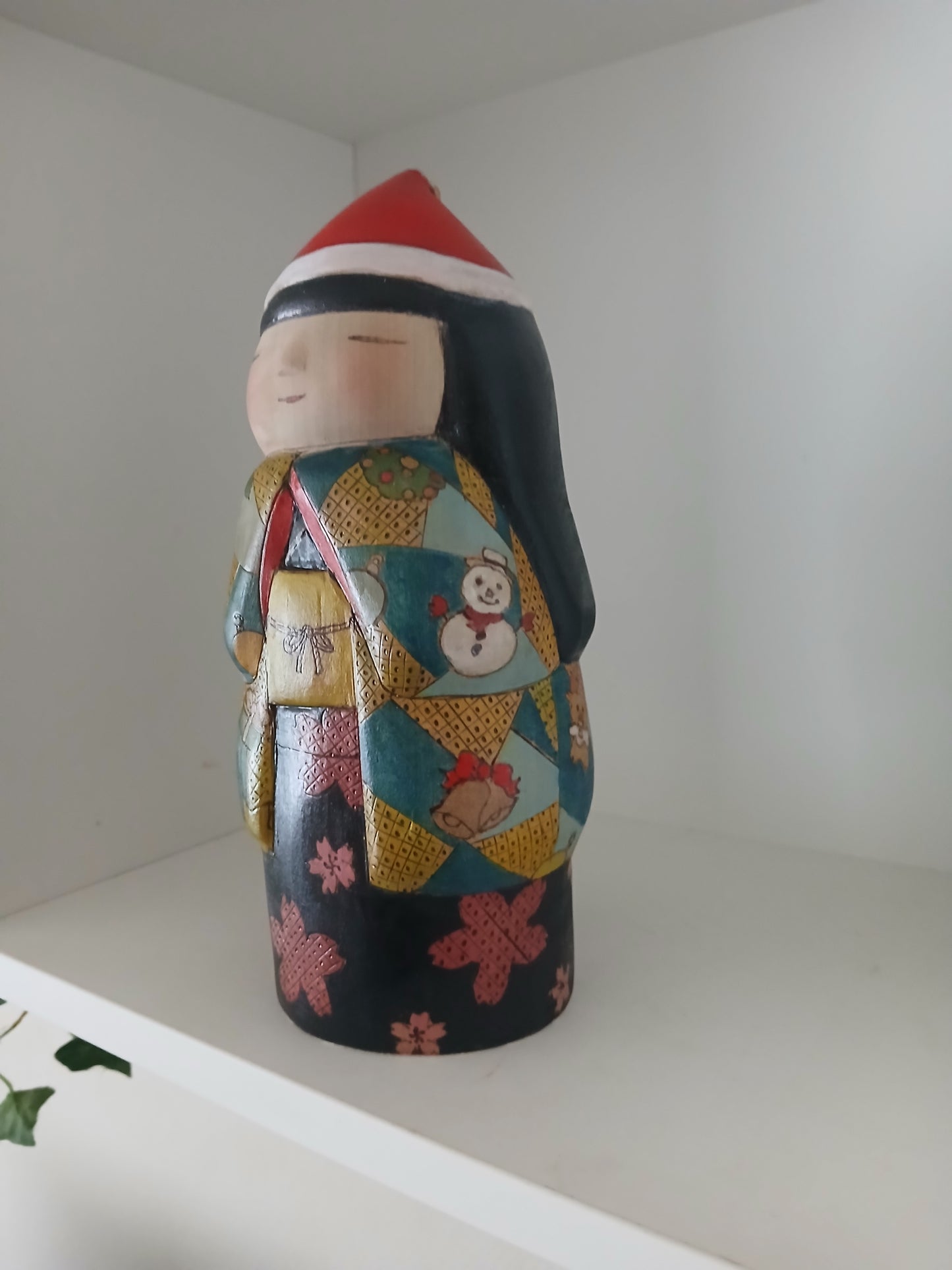 Exclusive creative kokeshi by Yuko Yamazaki - Christmas serie 2025