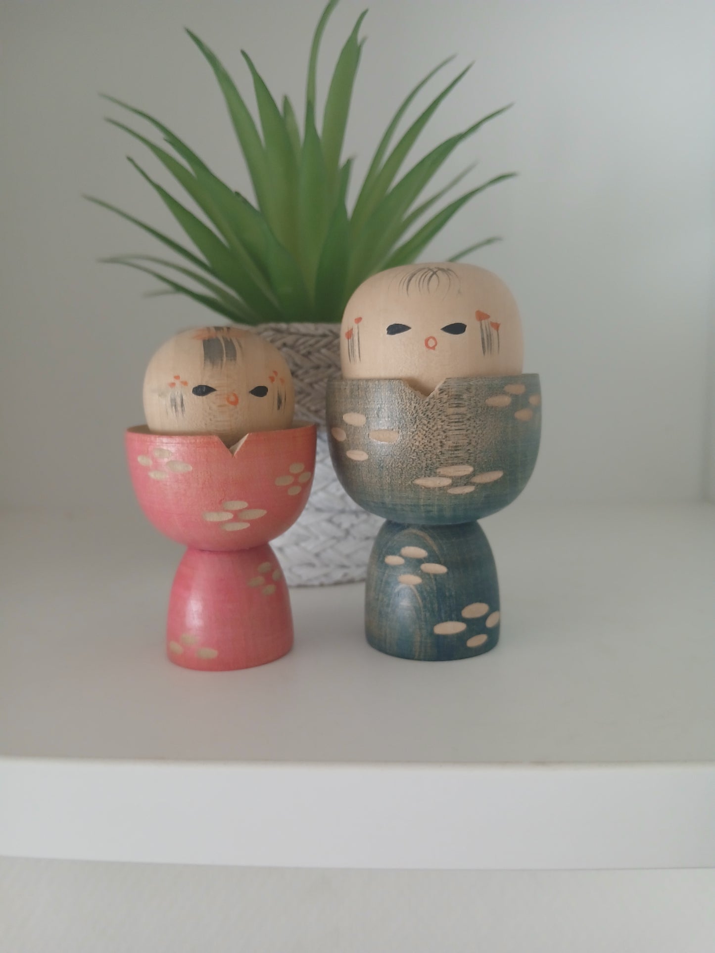 Set creative kokeshi - Mother and child