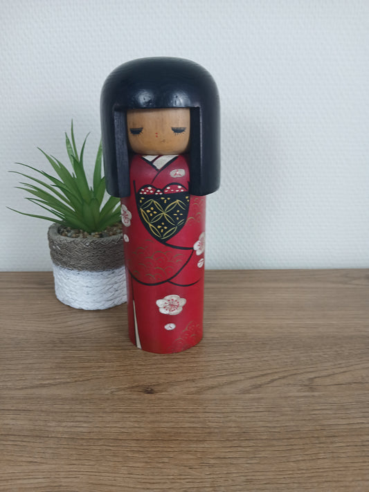 Vintage Gumma Kokeshi by Miyashita Hajime  (1940-)