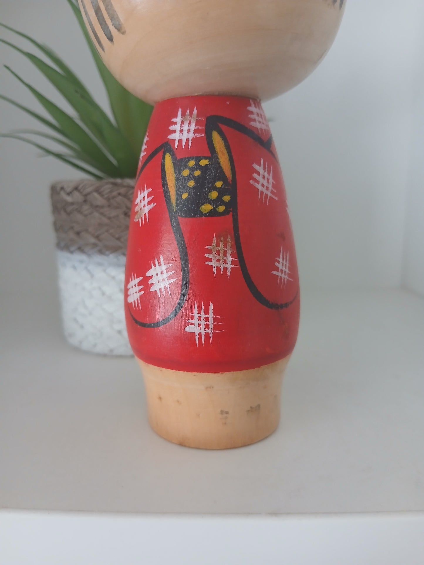 Vintage creative kokeshi by Hajime Miyashita (1940-)