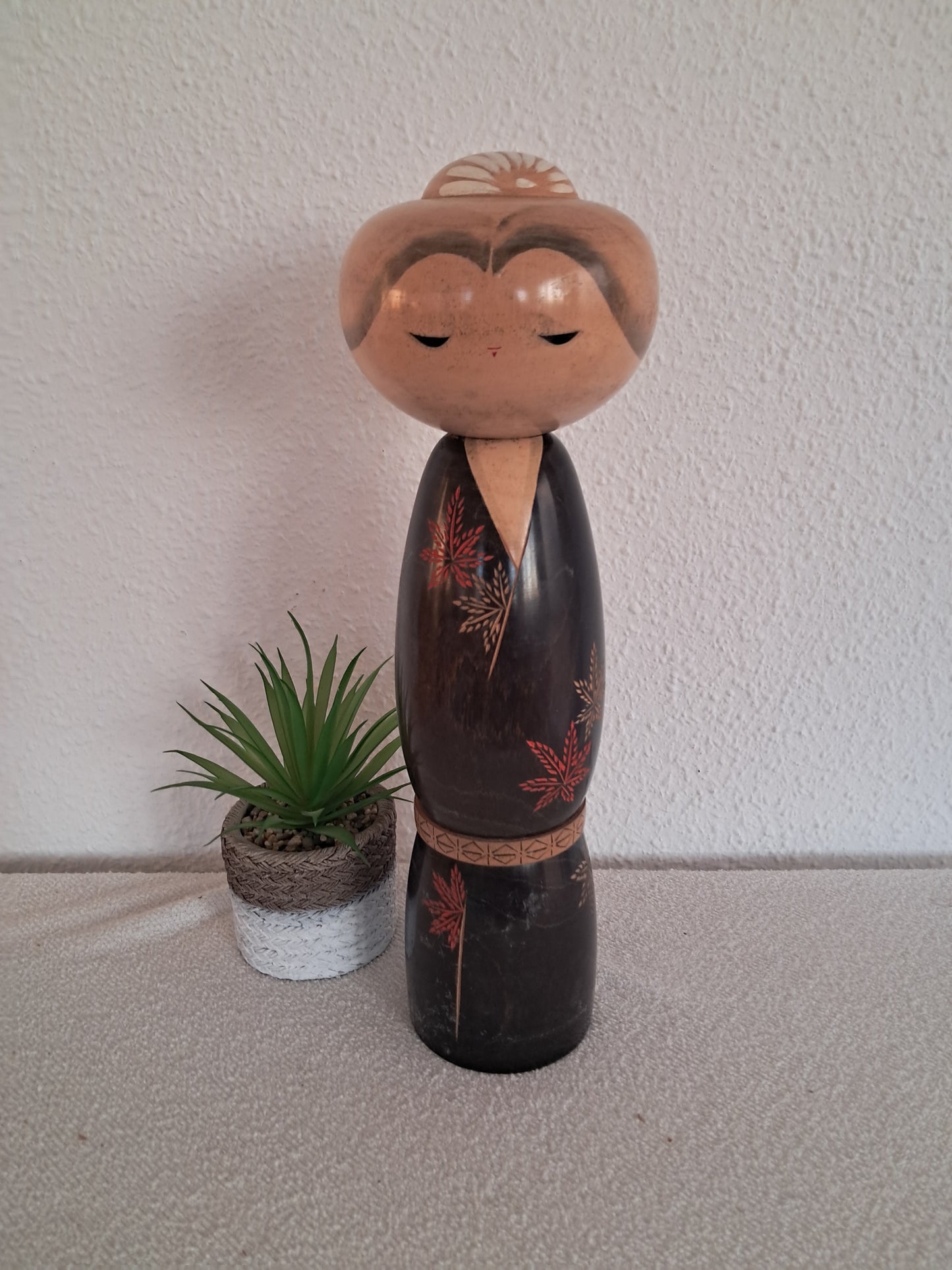 Vintage Sosaku Kokeshi by Sadao Kishi (1932-1998)