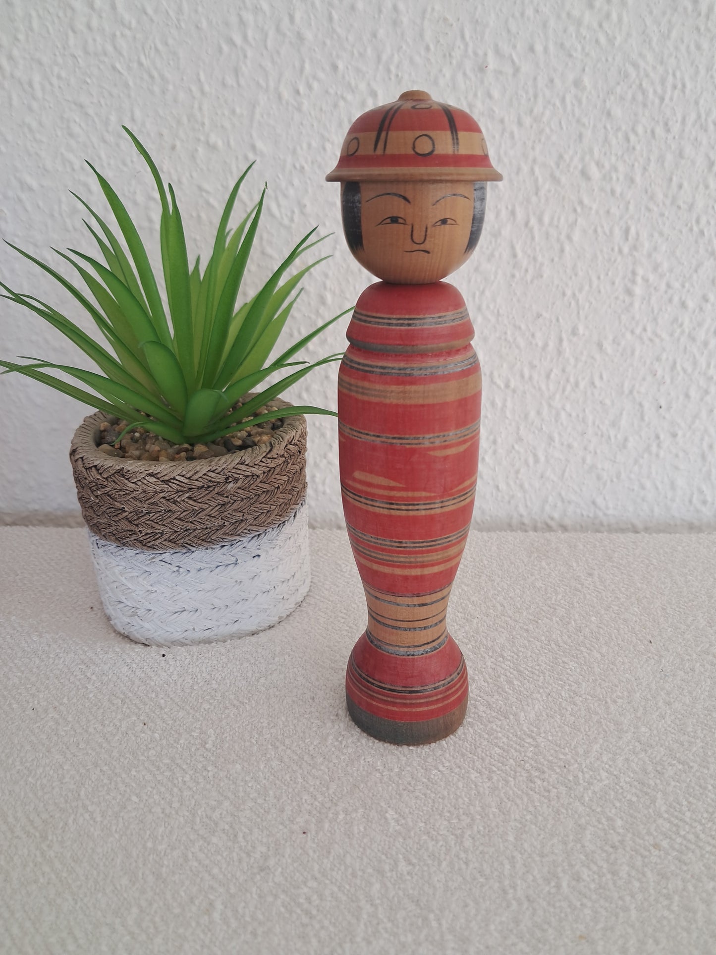 Rare Vintage Traditional Tsuchiyu kokeshi by Niyama Sakyo（1934～）