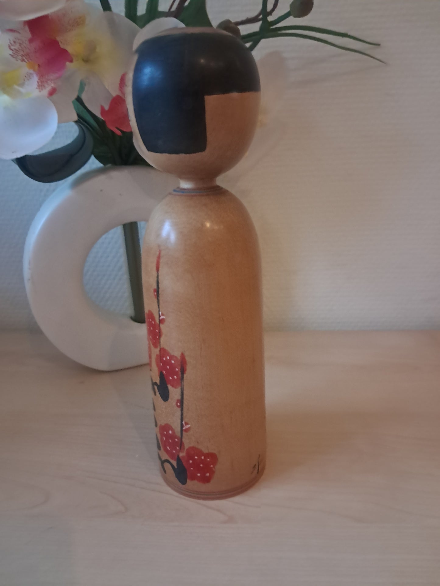 Vintage Kijiama Kokeshi by Onodera Koraku (1944-)