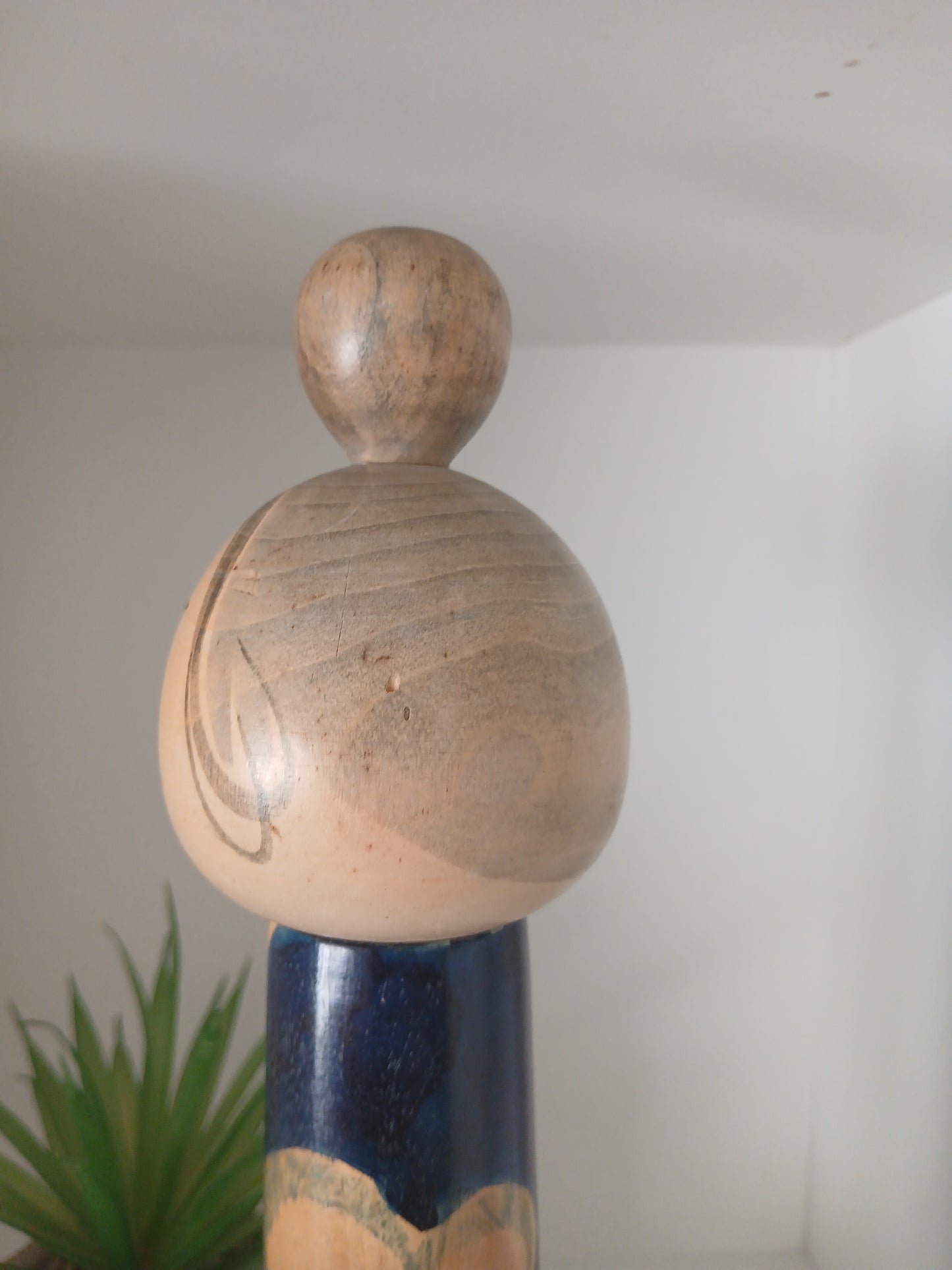Vintage creative kokeshi by Issetsu Kuribayashi (1924-2011)