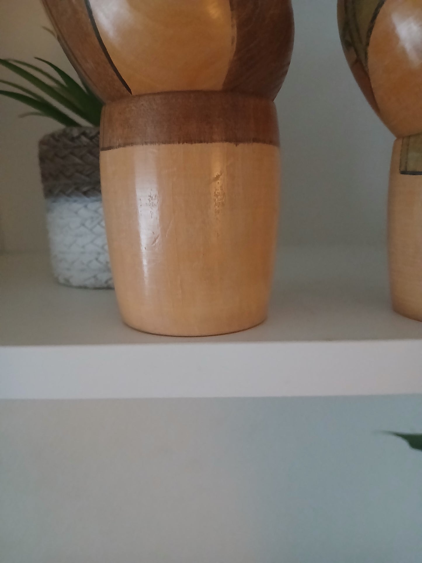 Vintage set Sosaku Kokeshi of elderly couple