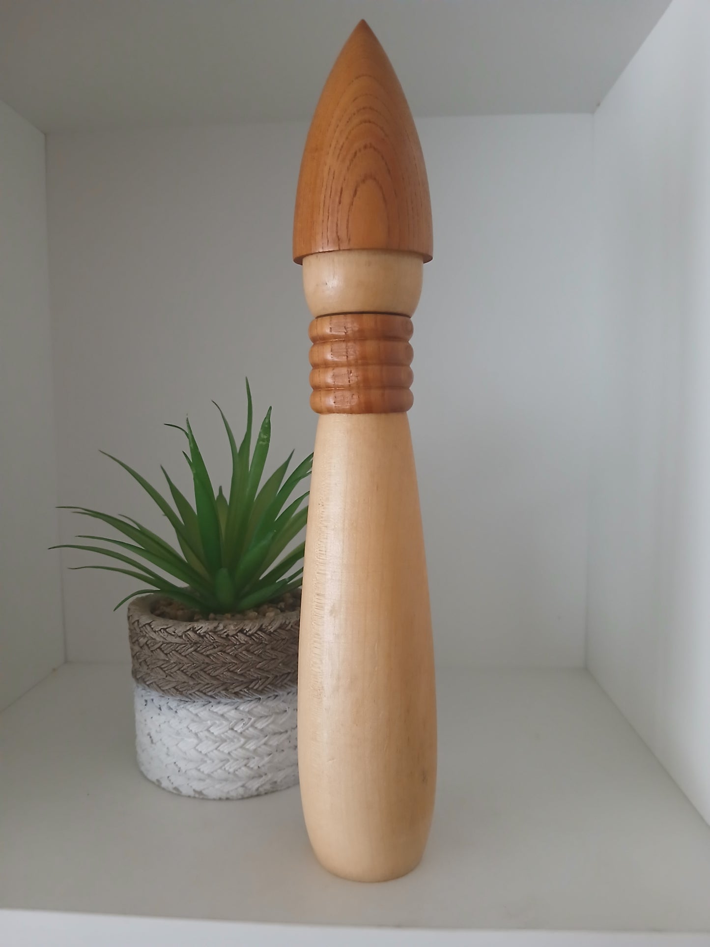 Rare vintage creative kokeshi by Shozan shido (1932-1995)