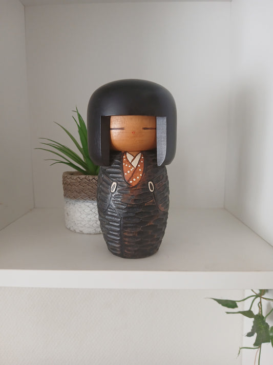 Vintage Gumma Kokeshi By Kisaku