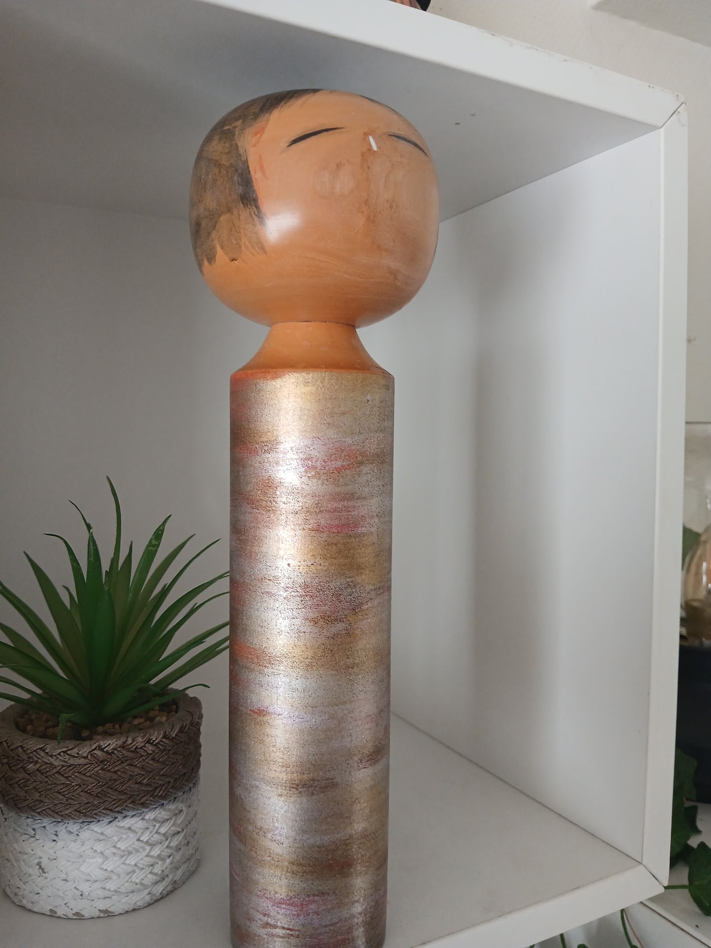 Rare Vintage Creative Kokeshi By  Takahashi Hashime (1918-2002)