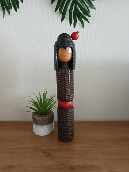 Exclusive Vintage creative Kokeshi by Hajime Miyashita (1940-)