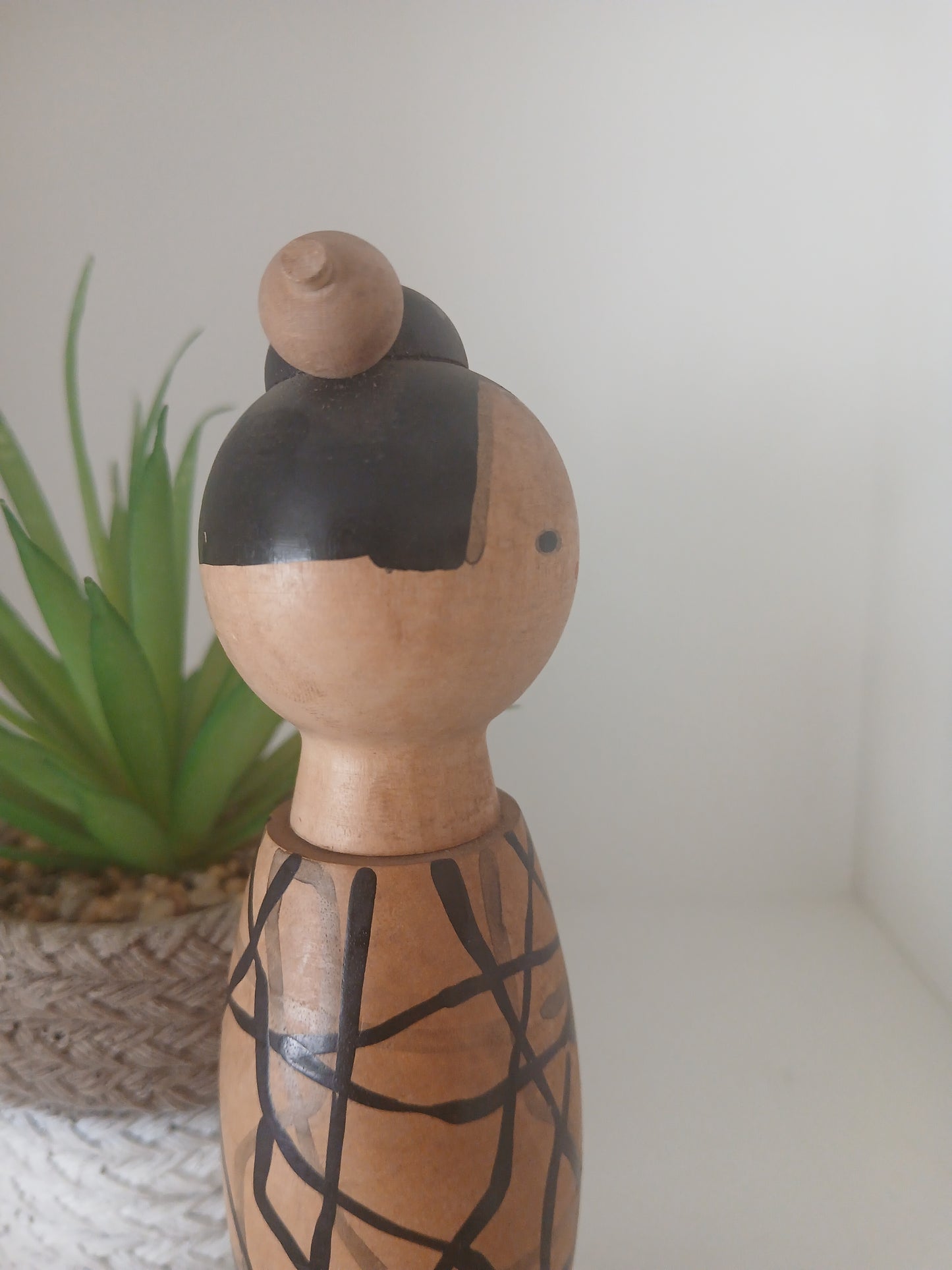 Rare Vintage creative kokeshi by Takanashi Hanpushi