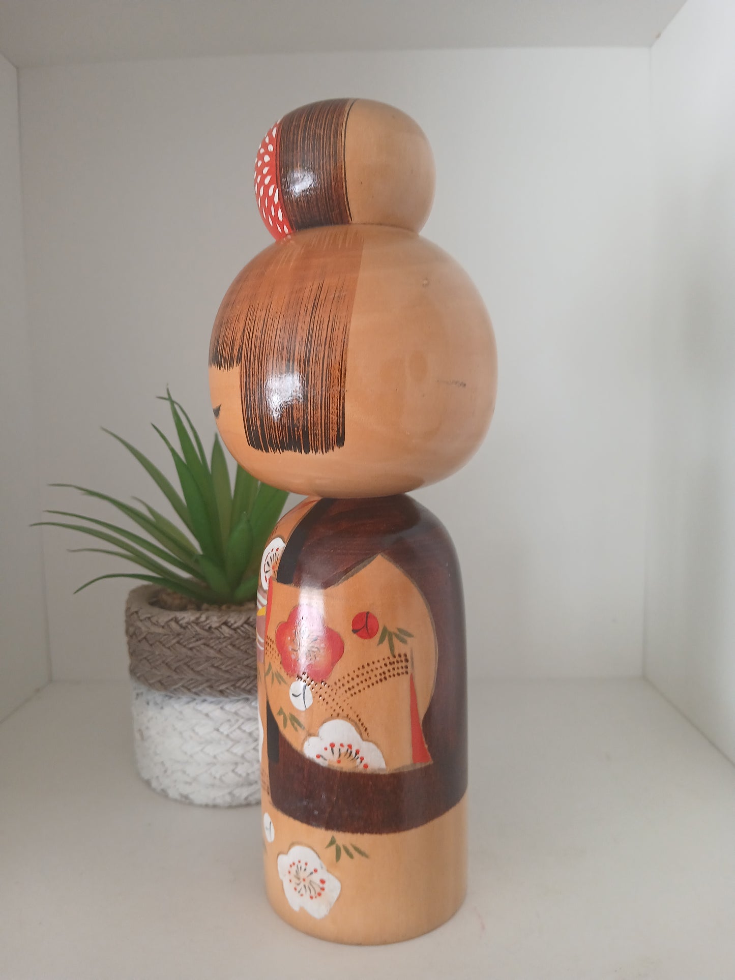 Vintage creative kokeshi by Kojo Tanaka