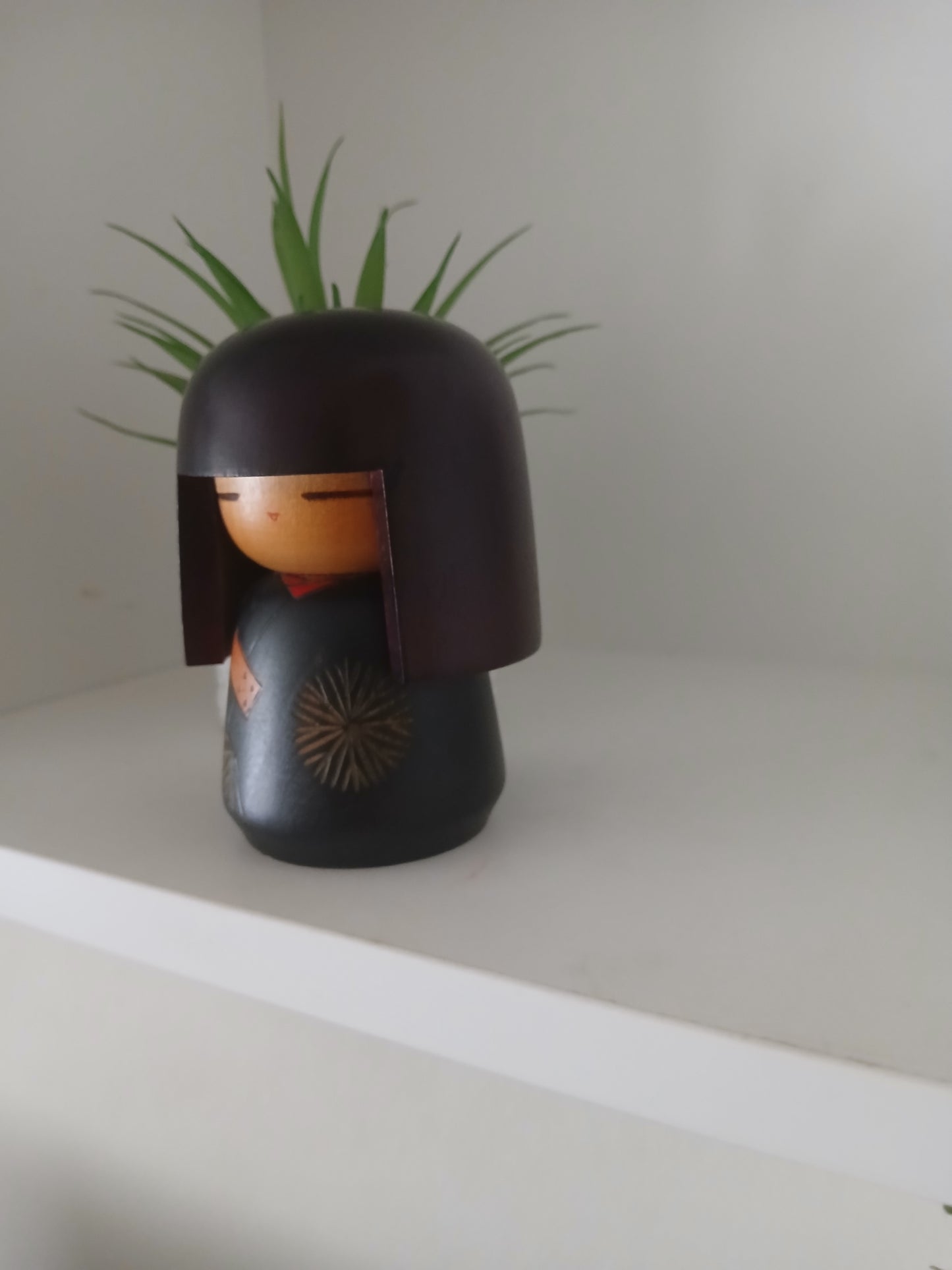 Vintage Gumma Kokeshi van Sumitani Kohji