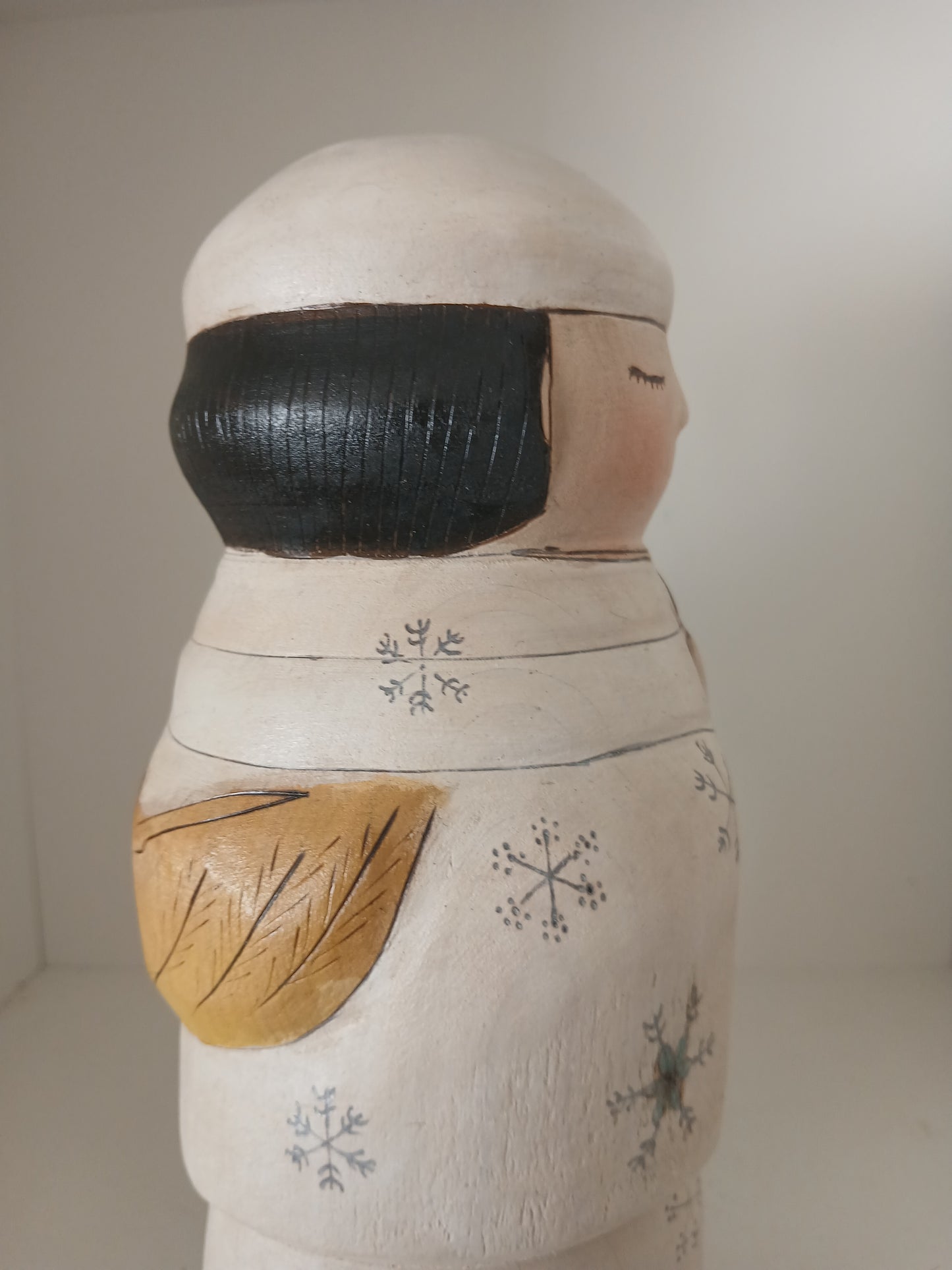 Exclusive creative kokeshi by Yuko Yamazaki - Christmas serie 2025