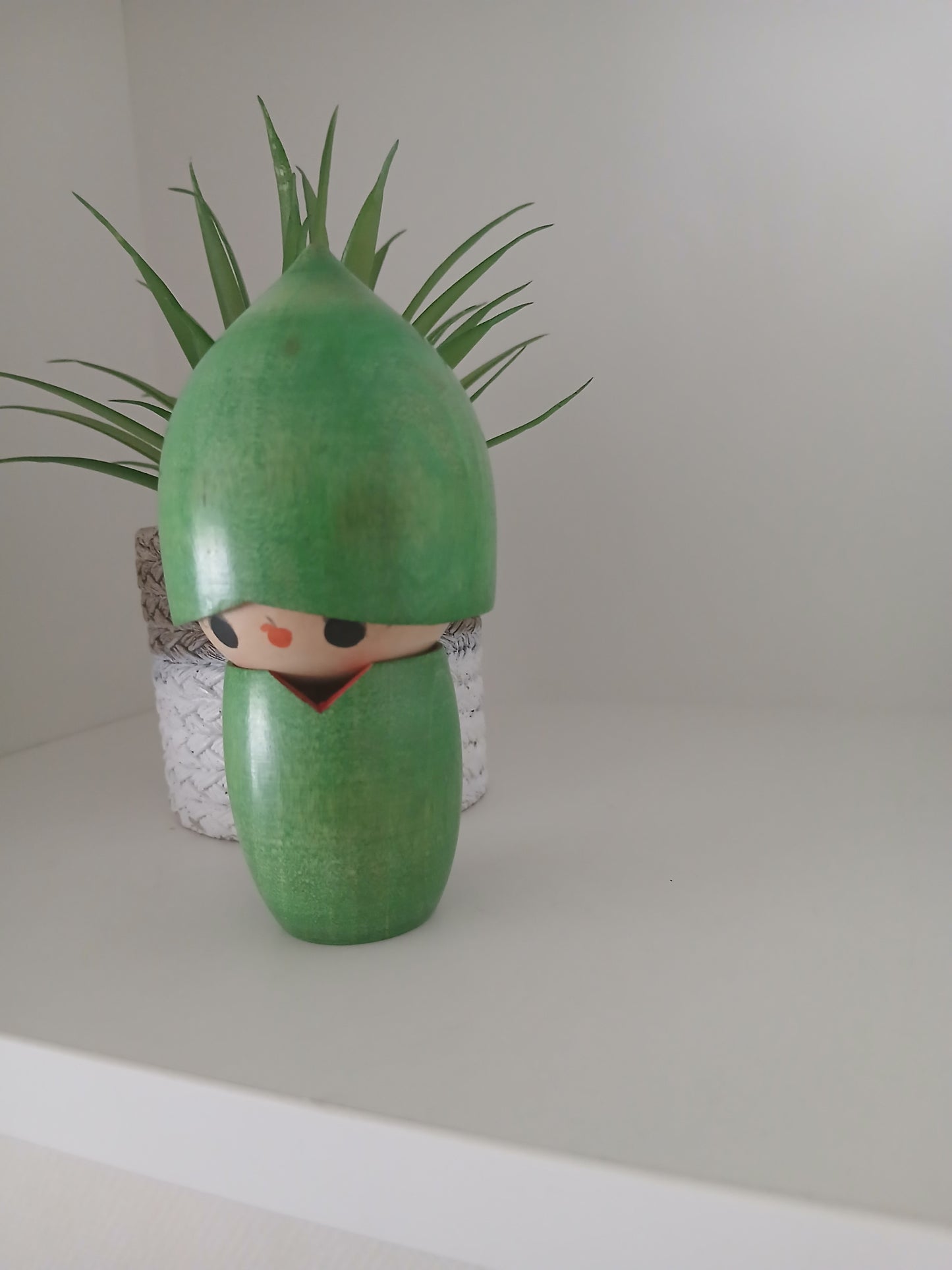 Vintage Sosaku kokeshi by Kato Masami (1925-)