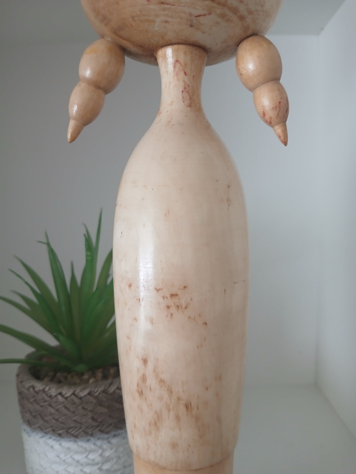 Vintage Sosaku Kokeshi made by Eiko Shibata (1924-)