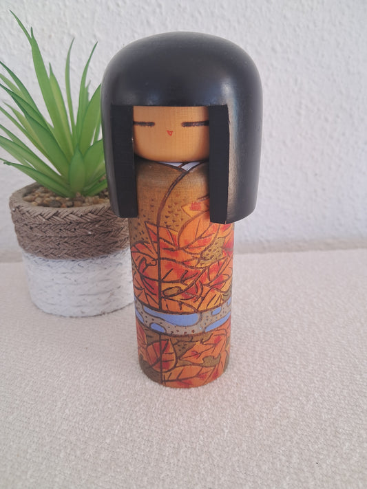 Vintage Gumma Kokeshi by Kisaku