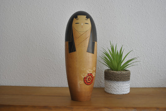 Vintage Sosaku kokeshi made by Misui