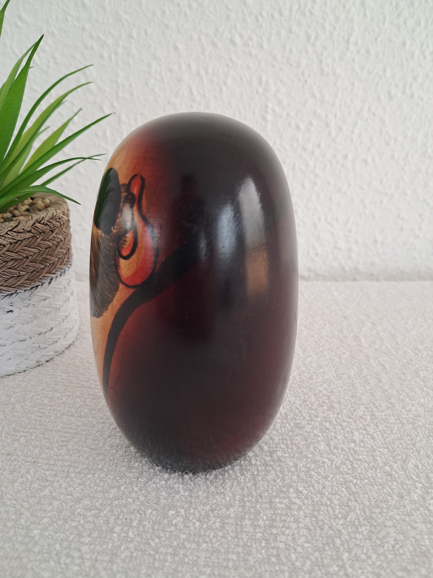 Vintage Daruma kokeshi