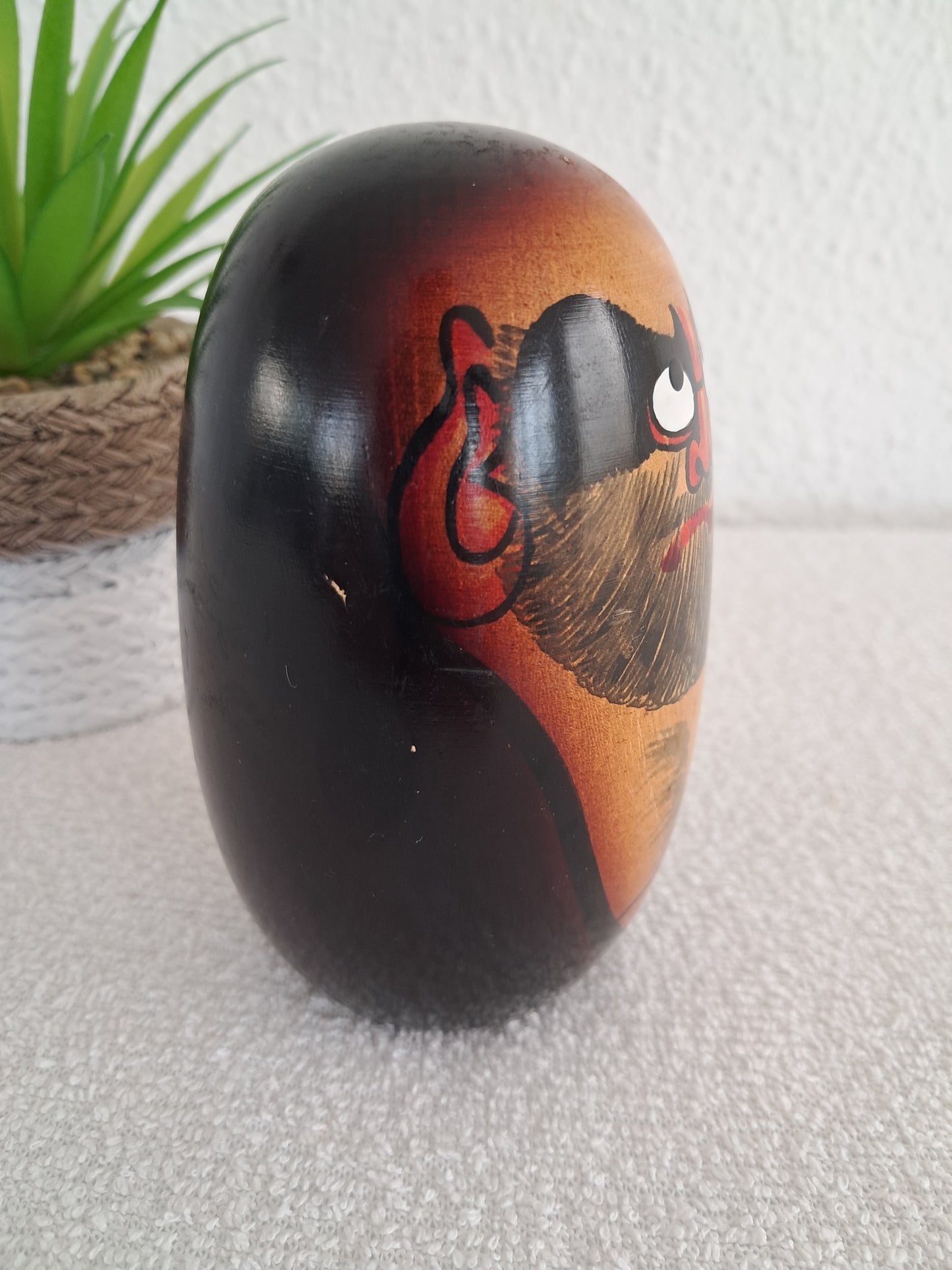 Vintage Daruma kokeshi