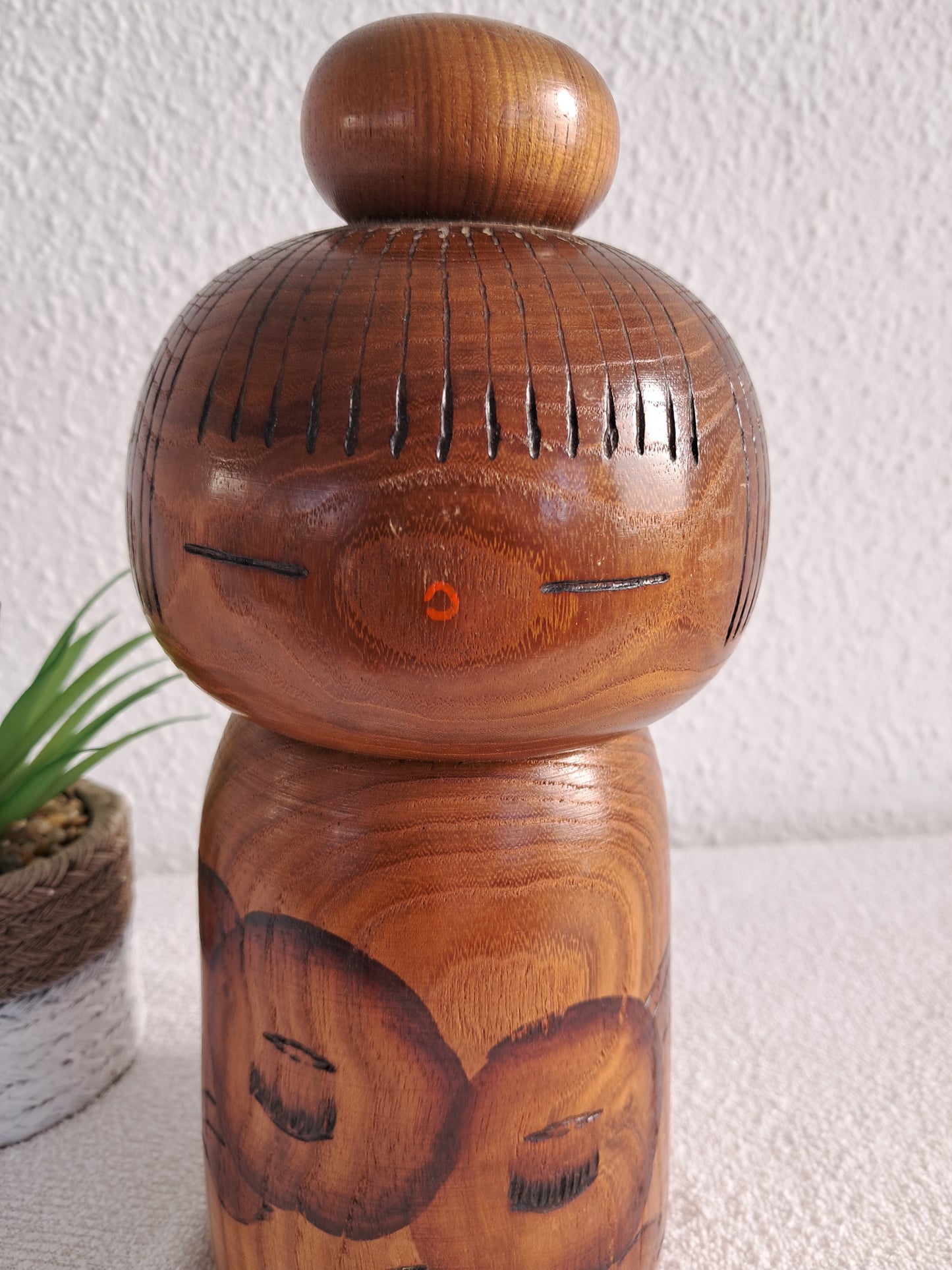 Vintage Sosaku kokeshi made by Kazuo Takamizawa (1927-)