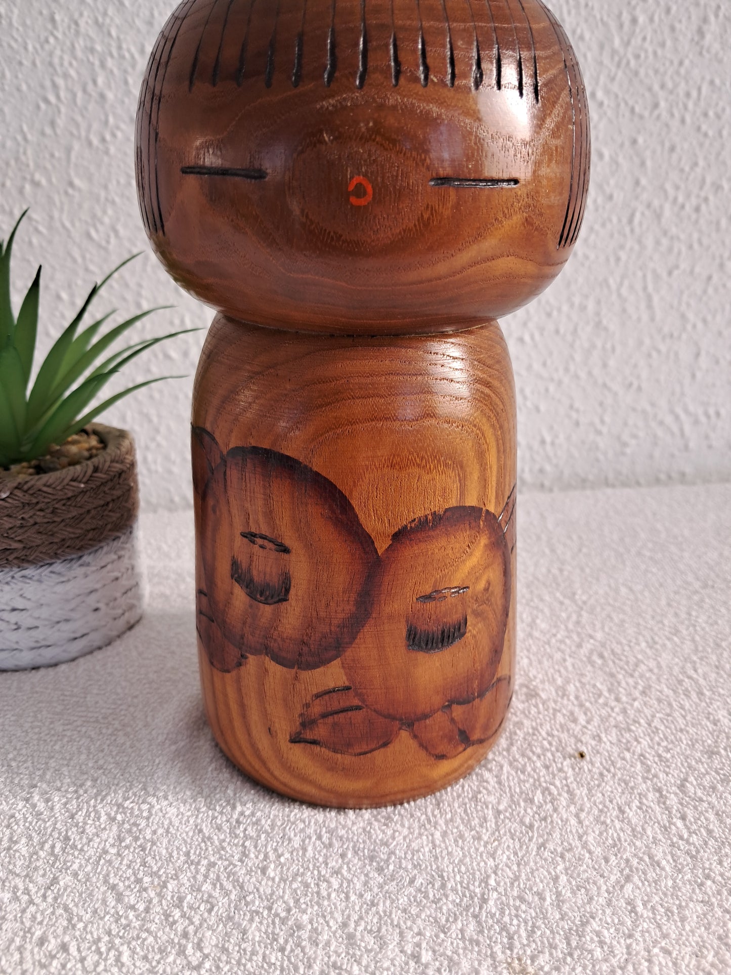 Vintage Sosaku kokeshi made by Kazuo Takamizawa (1927-)