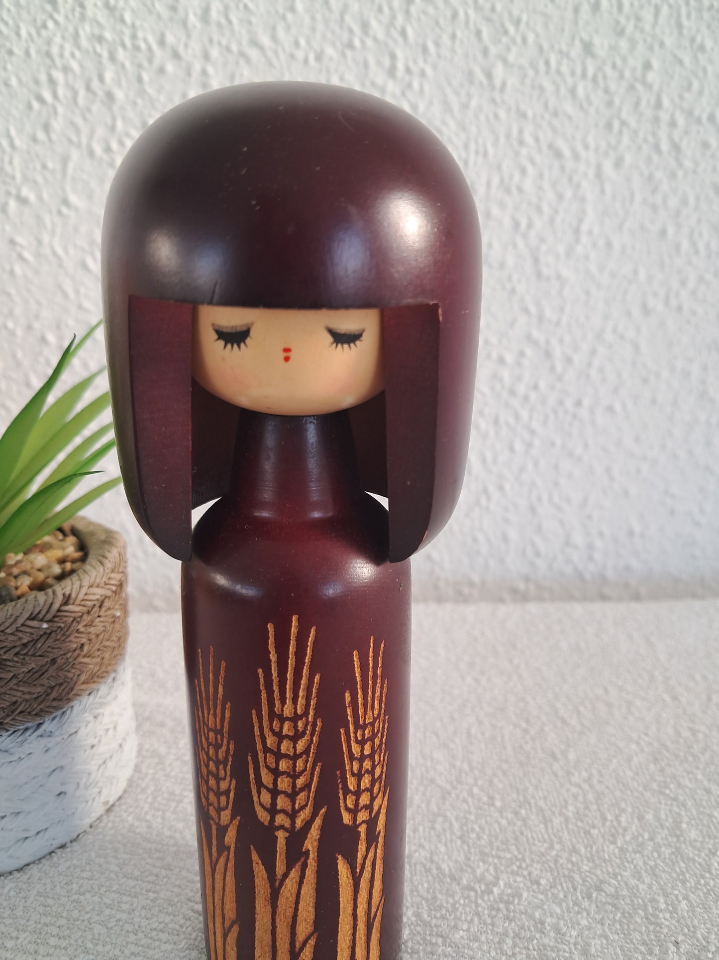 Vintage Gumma kokeshi made by Miyashita Hajime (1940-)