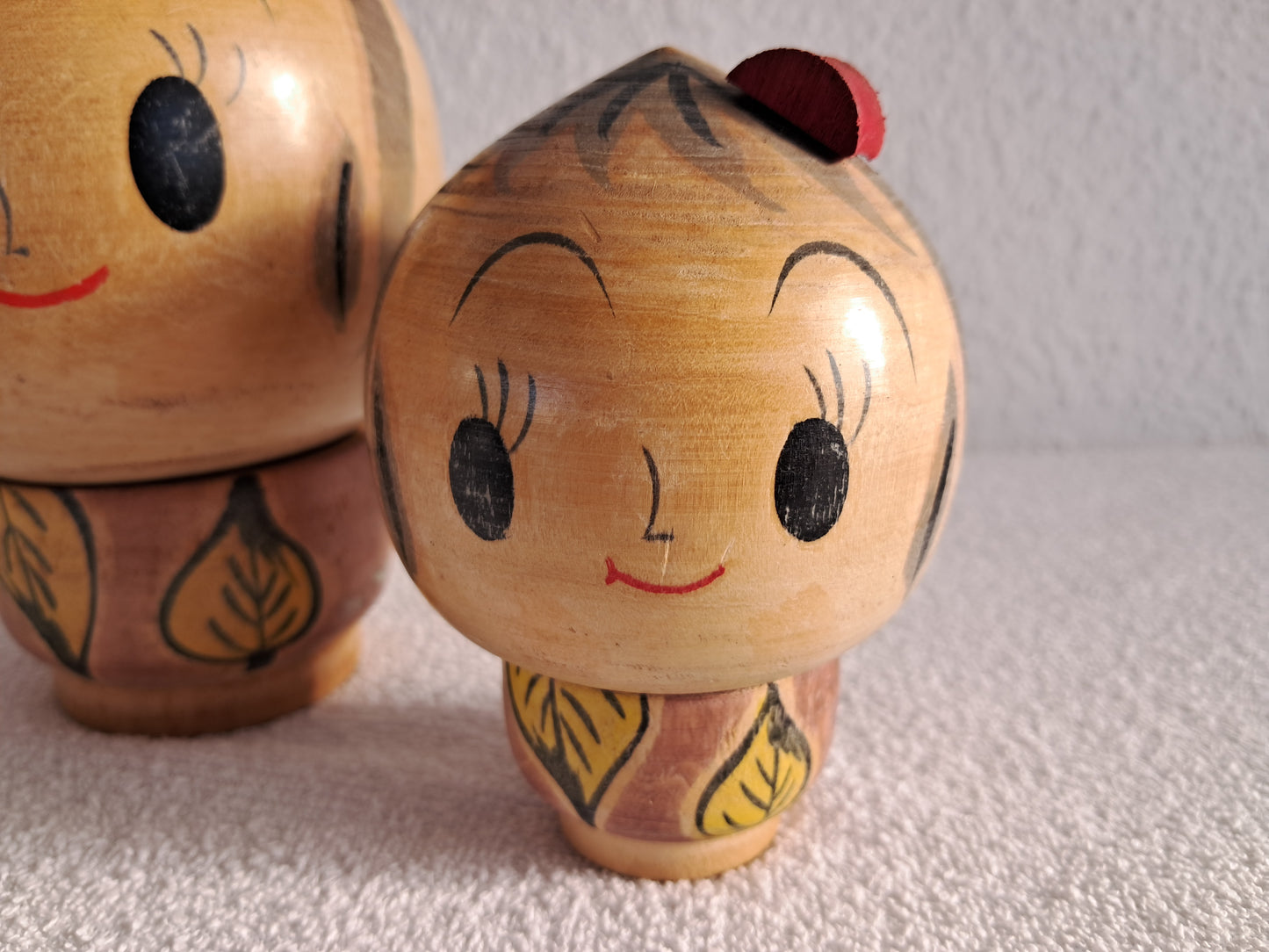 Vert cute set of vintage Sosaku Kokeshi