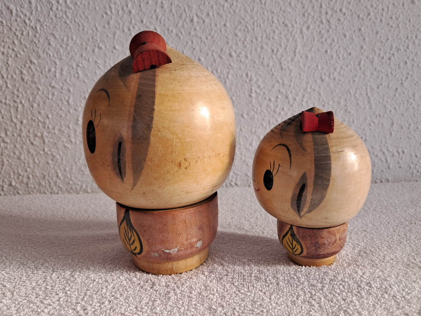 Vert cute set of vintage Sosaku Kokeshi