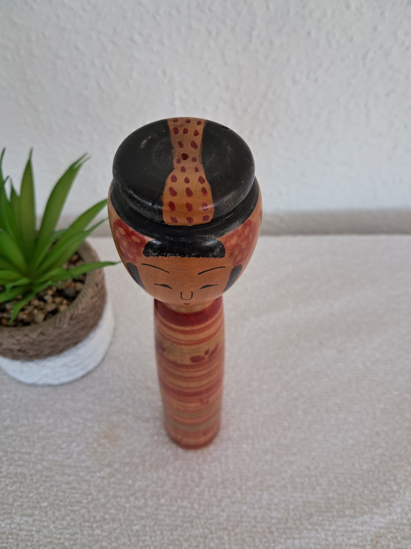 Traditional Vintage Tsuchiyu Kokeshi made by Sakuma Tsuneo (1906-1996)