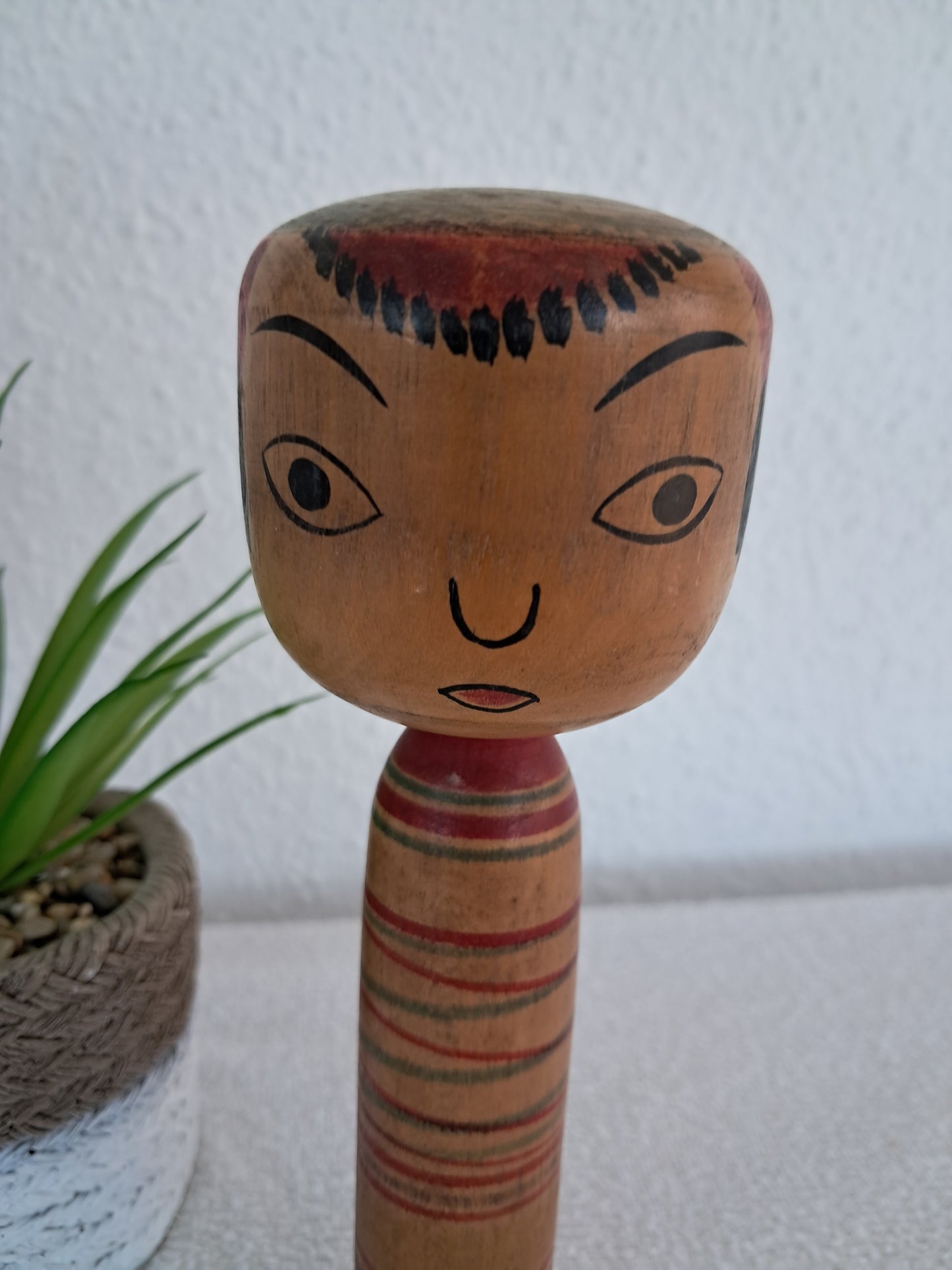 Vintage Nakanosawa kokeshi made by Sanpei Haruo（1929～1987）