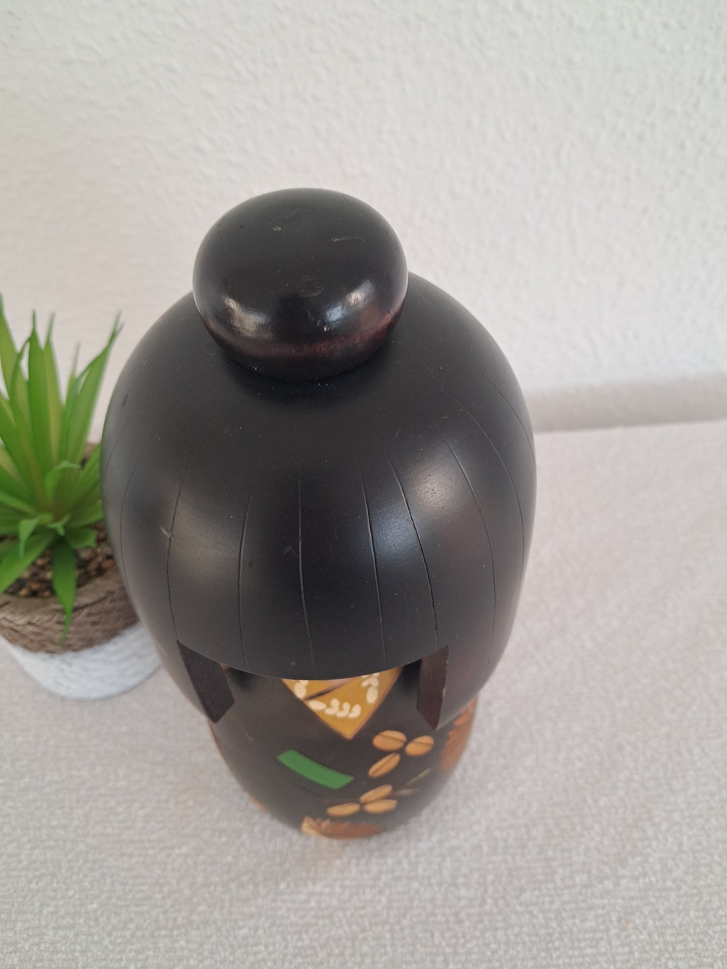 Vintage Gumma kokeshi made by Kazuo Takamizawa (1927-)