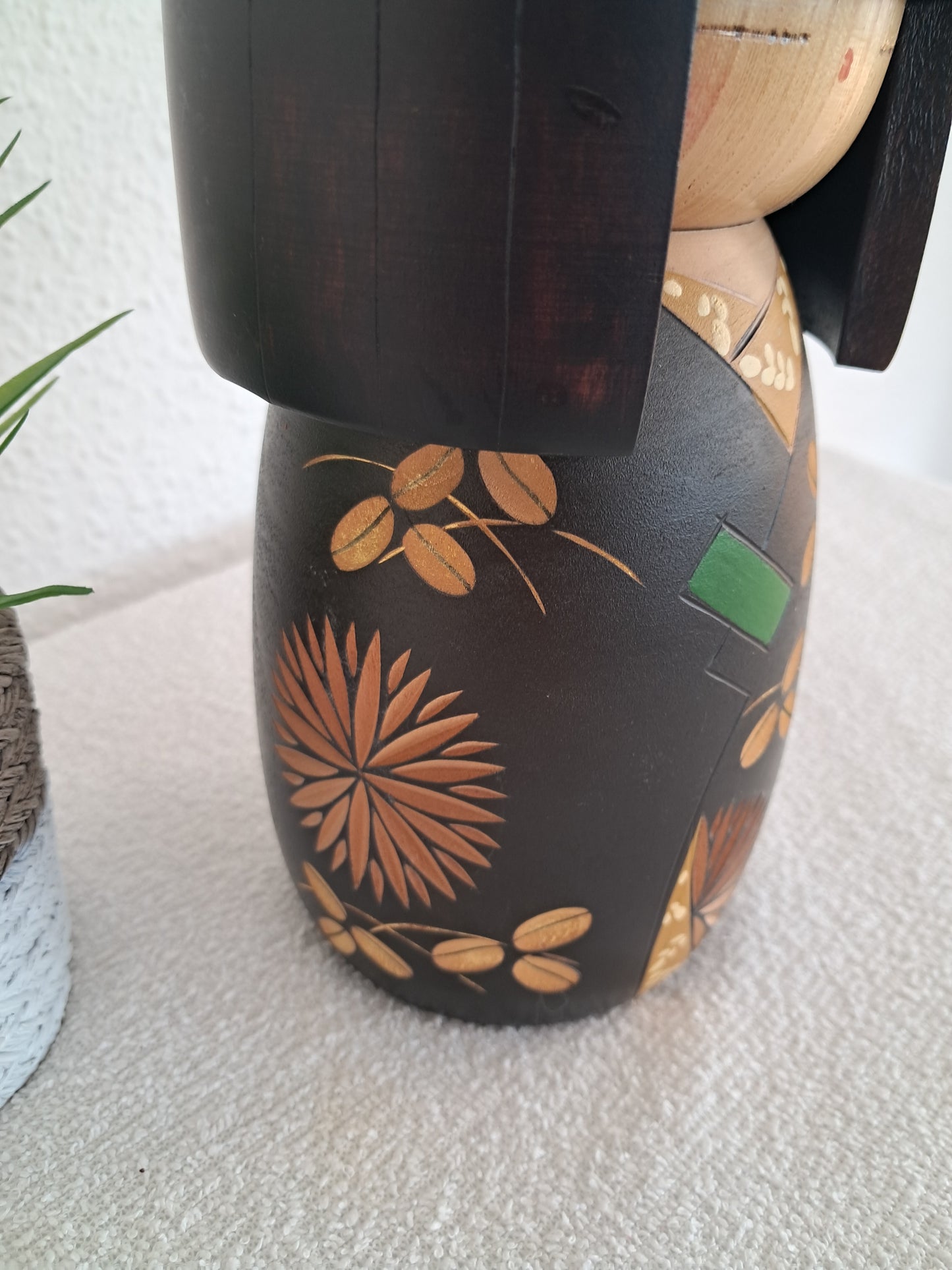 Vintage Gumma kokeshi made by Kazuo Takamizawa (1927-)