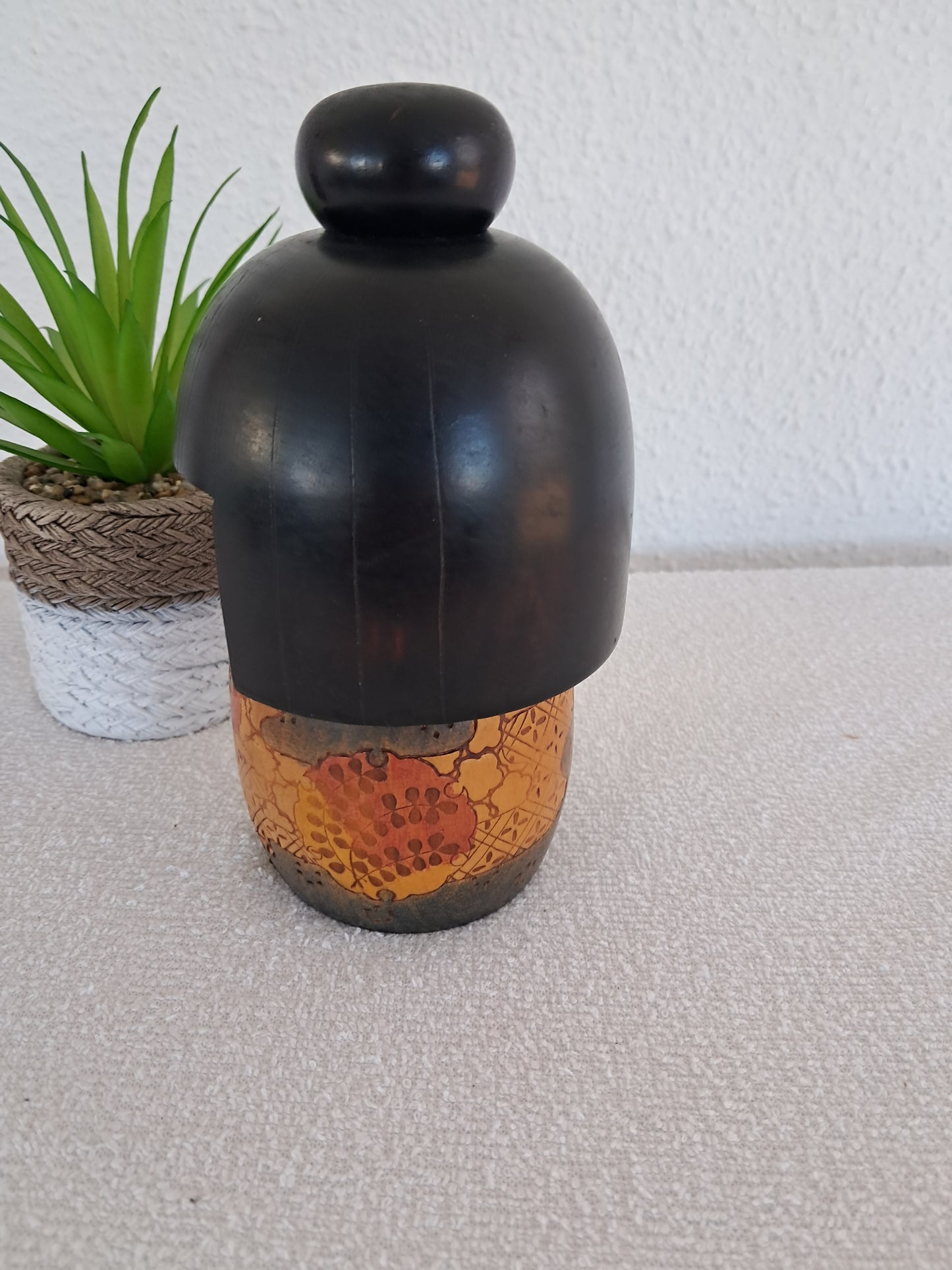 Vintage Gumma Kokeshi made by kazuo Takamizawa (1927-)