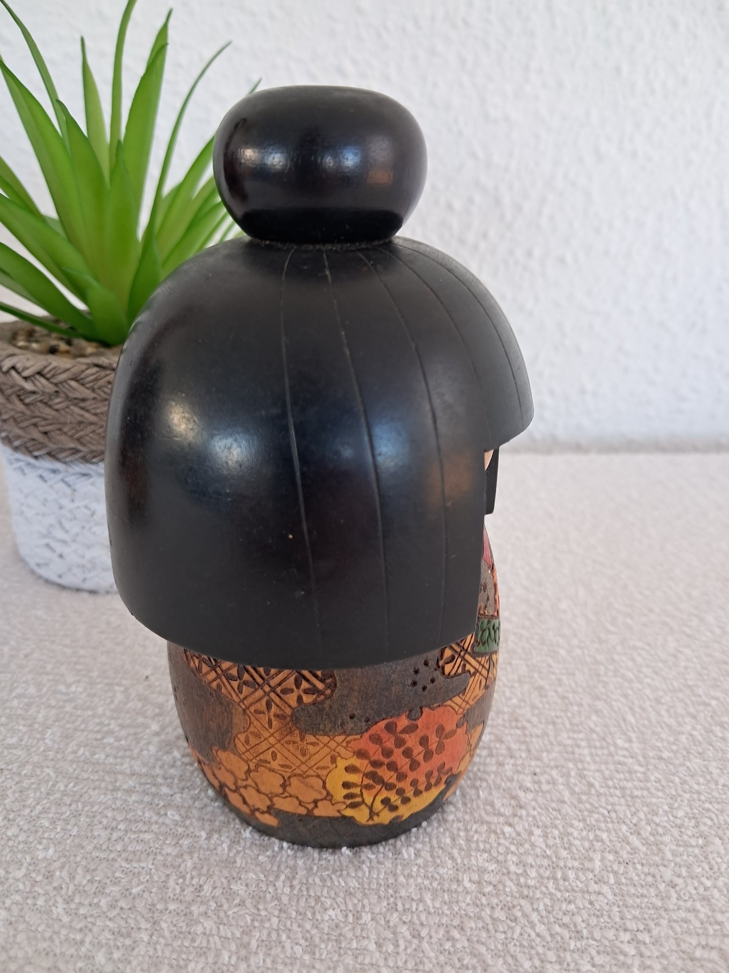 Vintage Gumma Kokeshi made by kazuo Takamizawa (1927-)