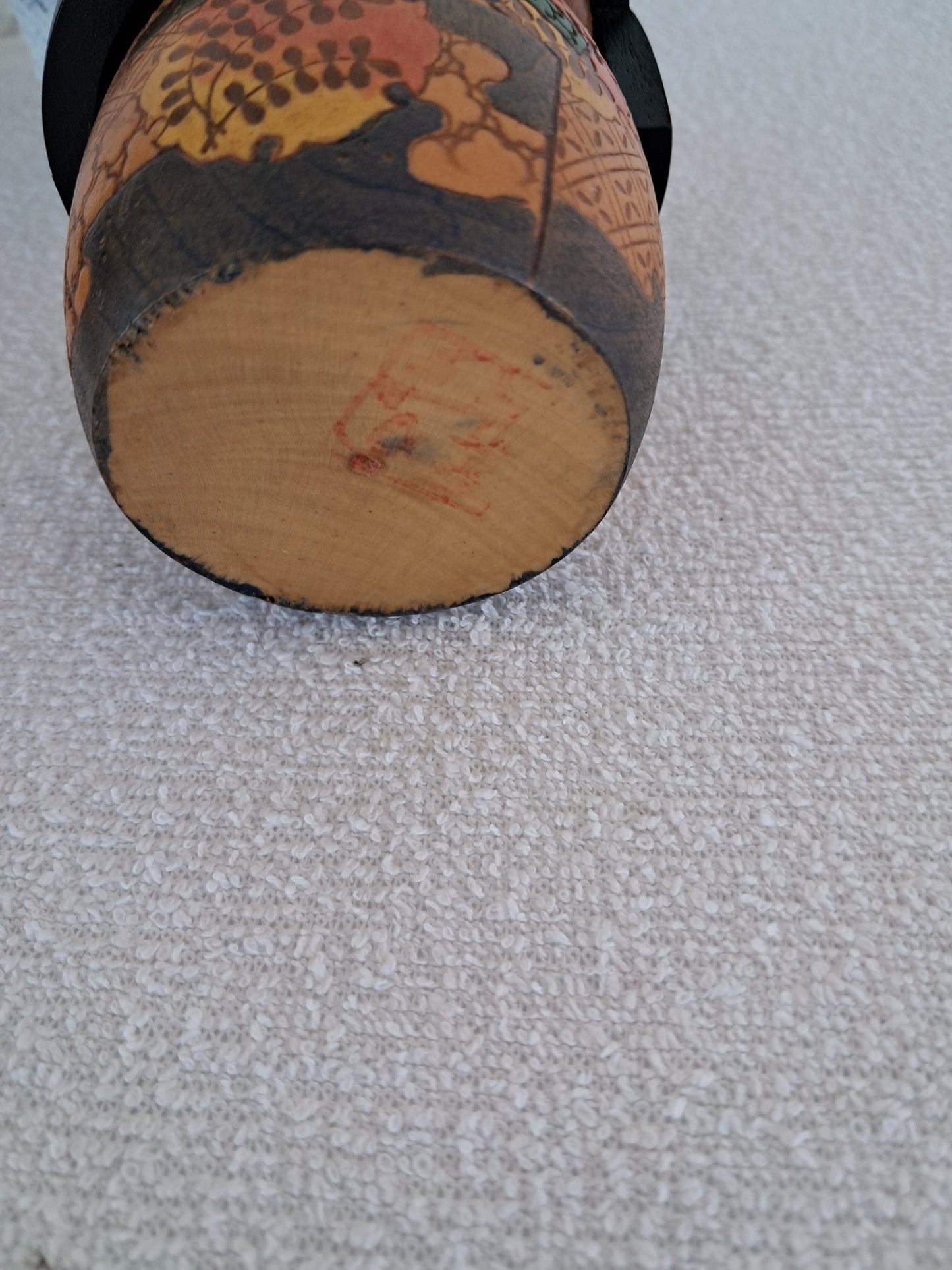 Vintage Gumma Kokeshi made by kazuo Takamizawa (1927-)