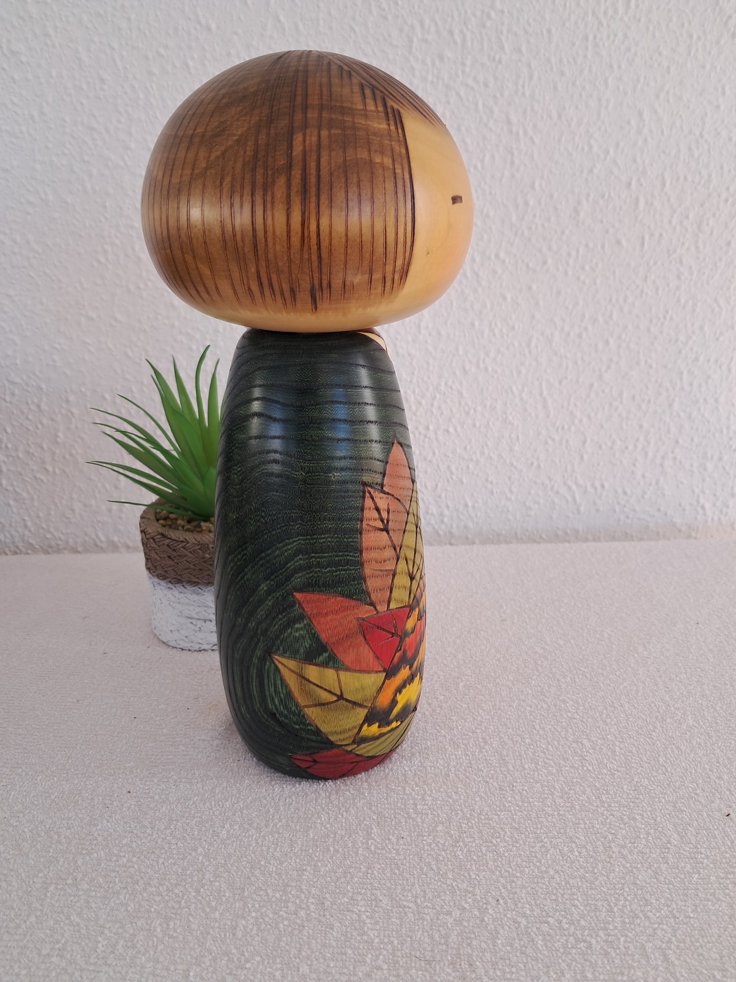 Vintage Sosaku kokeshi made by Usaburo