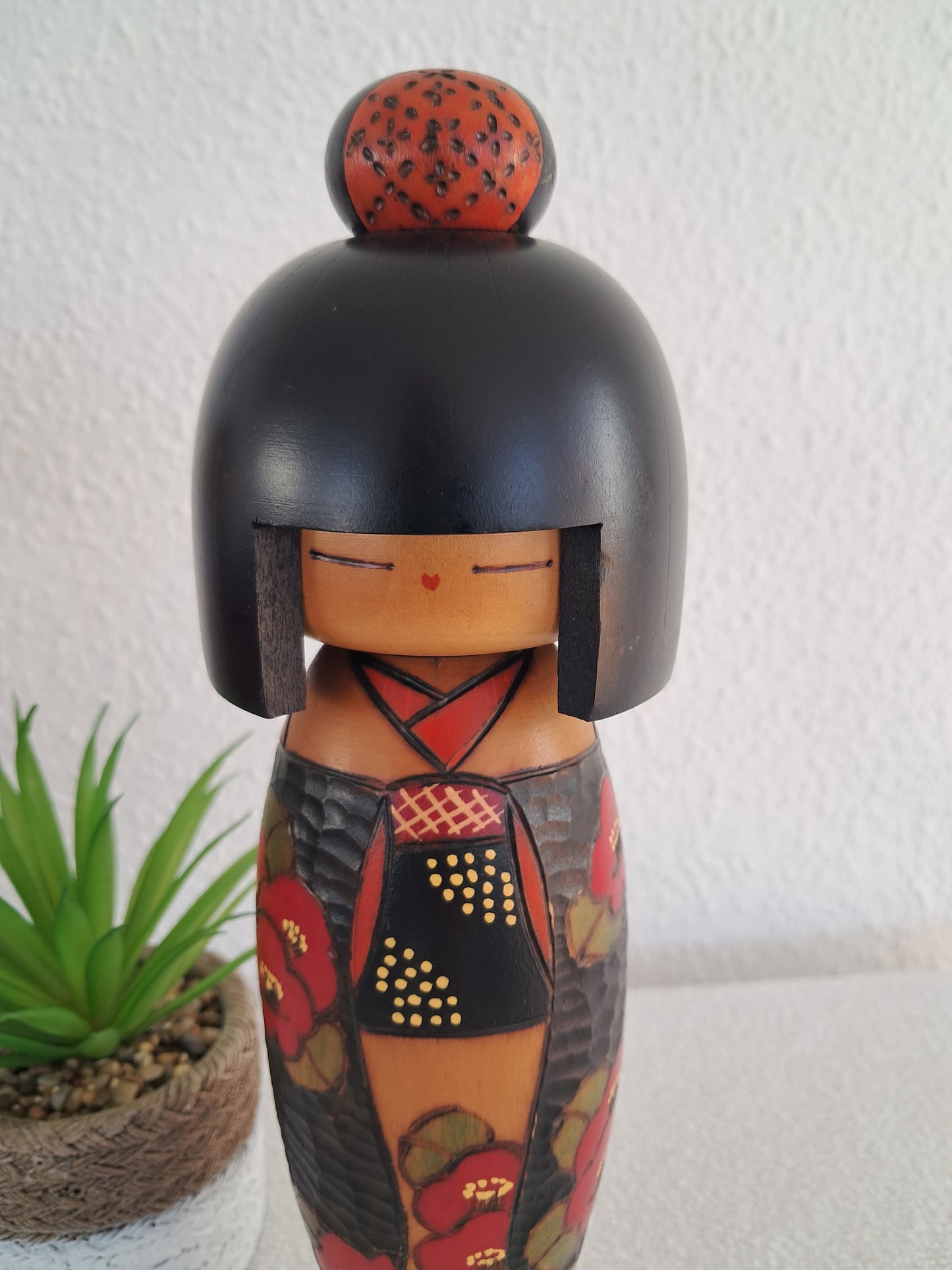 Vintage Sosaku Kokeshi made by Kazuo Takamizawa (1927-)