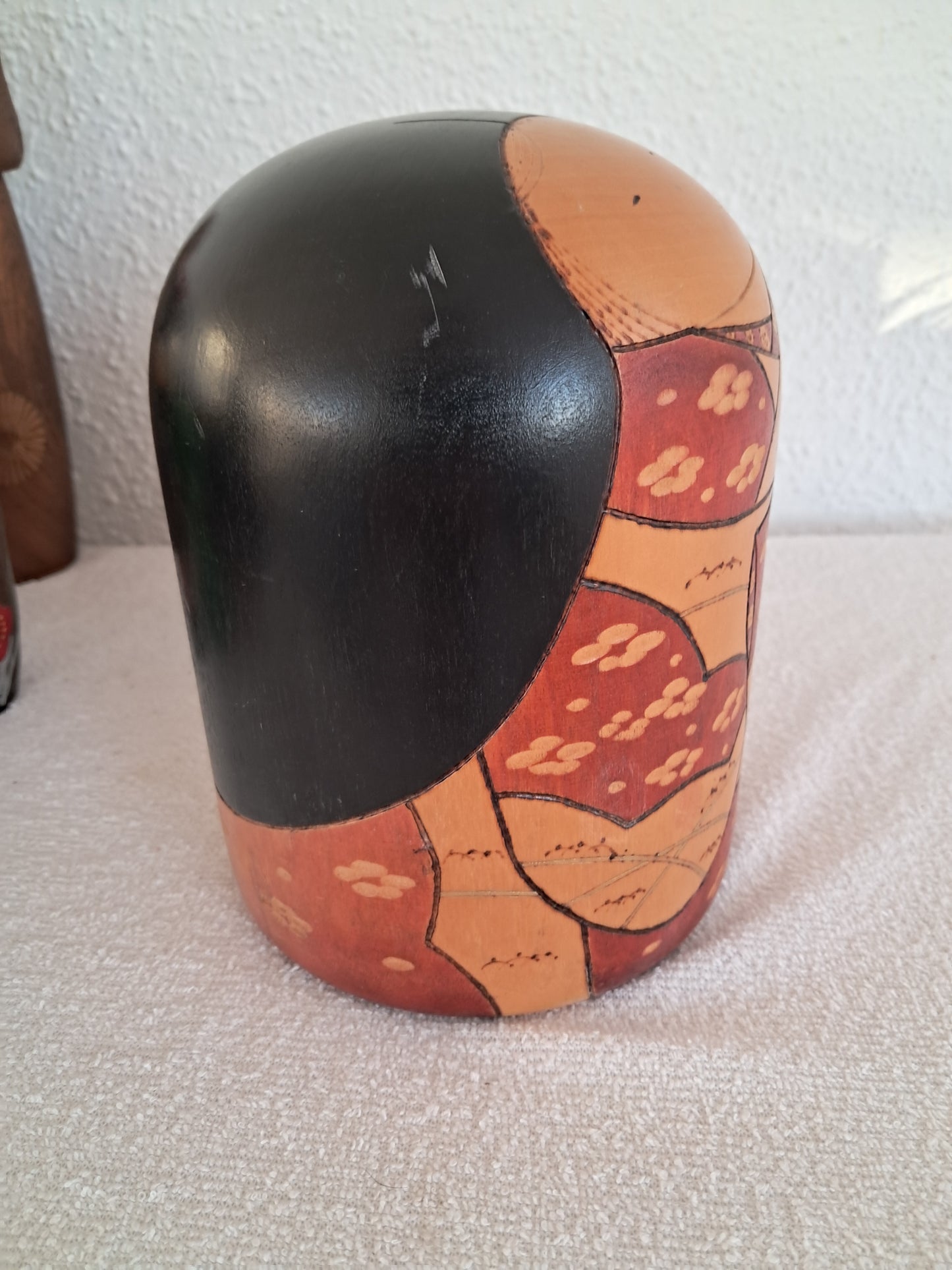 Vintage Sosaku kokeshi made by Iguchi Satoru (1948-)