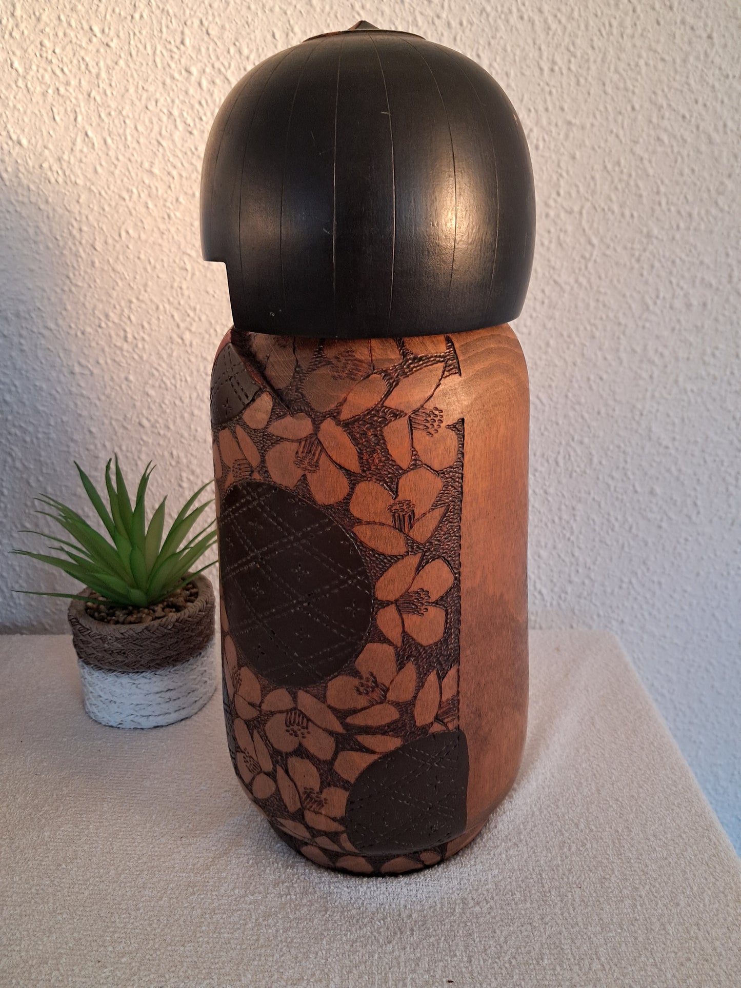 Exclusive Large Vintage Gumma Kokeshi by Inosuke Kobayashi (1931-2000)