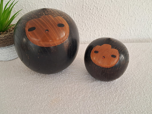 Exclusive set of Vintage Kokeshi By Sanpei Yamanaka (1926-2012)