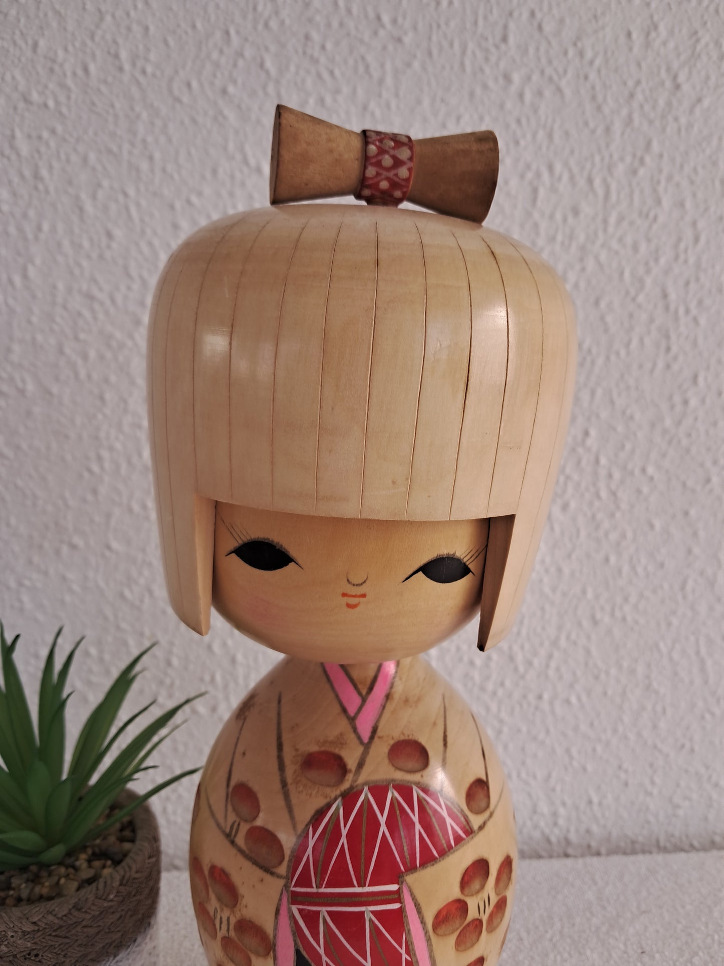 Big Sosaku kokeshi by Kojo Tanaka