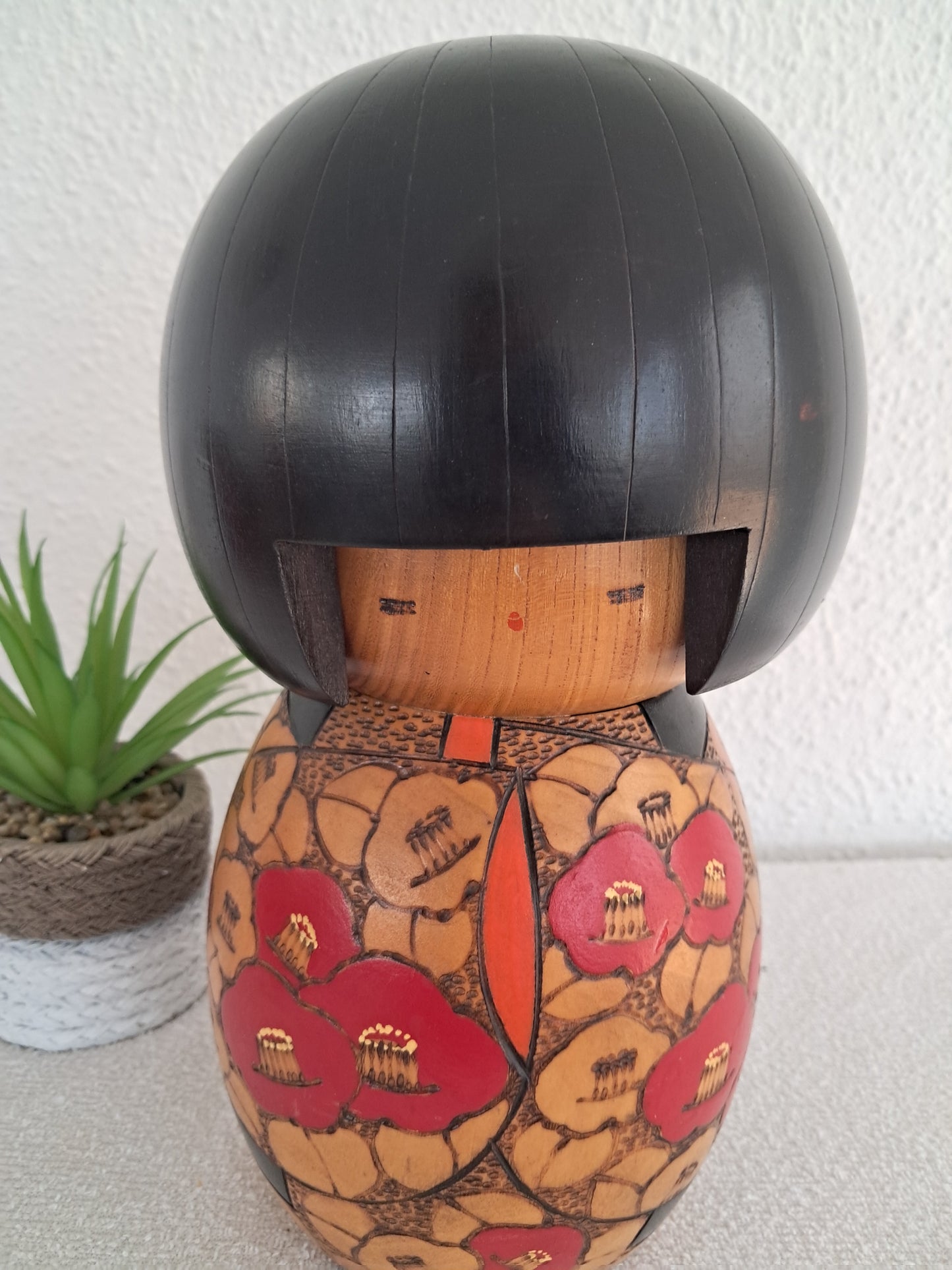 Exclusive Vintage Gumma Kokeshi By Kazuo Takamizawa (1927-)