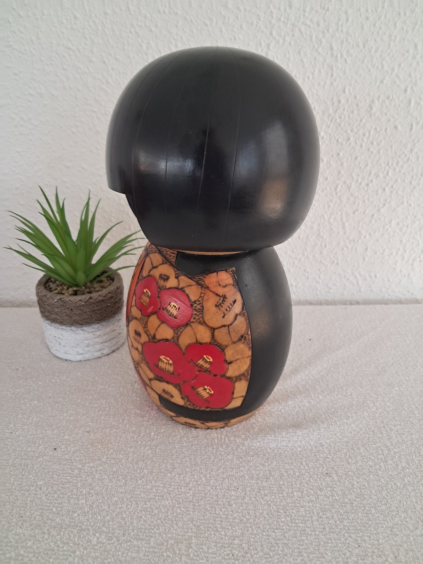 Exclusive Vintage Gumma Kokeshi By Kazuo Takamizawa (1927-)