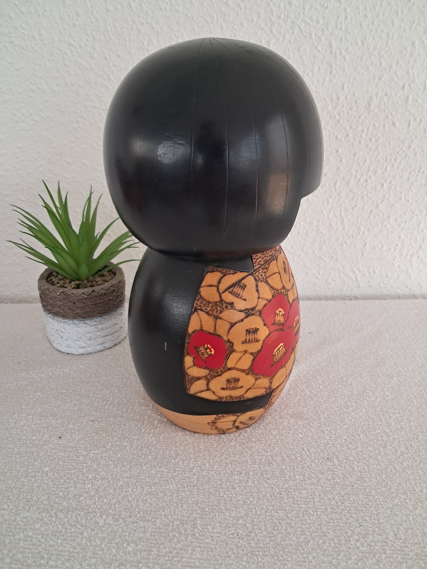 Exclusive Vintage Gumma Kokeshi By Kazuo Takamizawa (1927-)