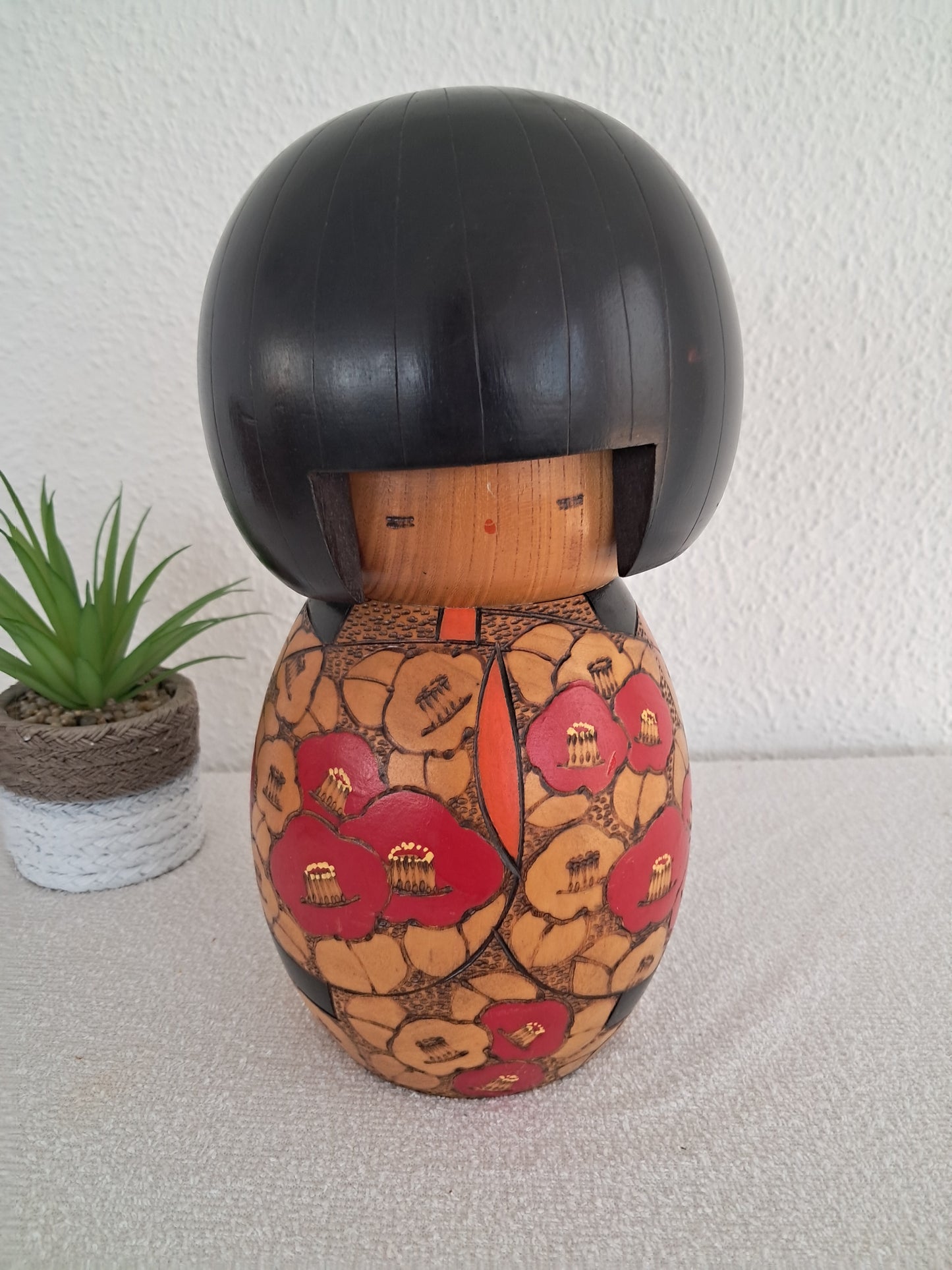 Exclusive Vintage Gumma Kokeshi By Kazuo Takamizawa (1927-)