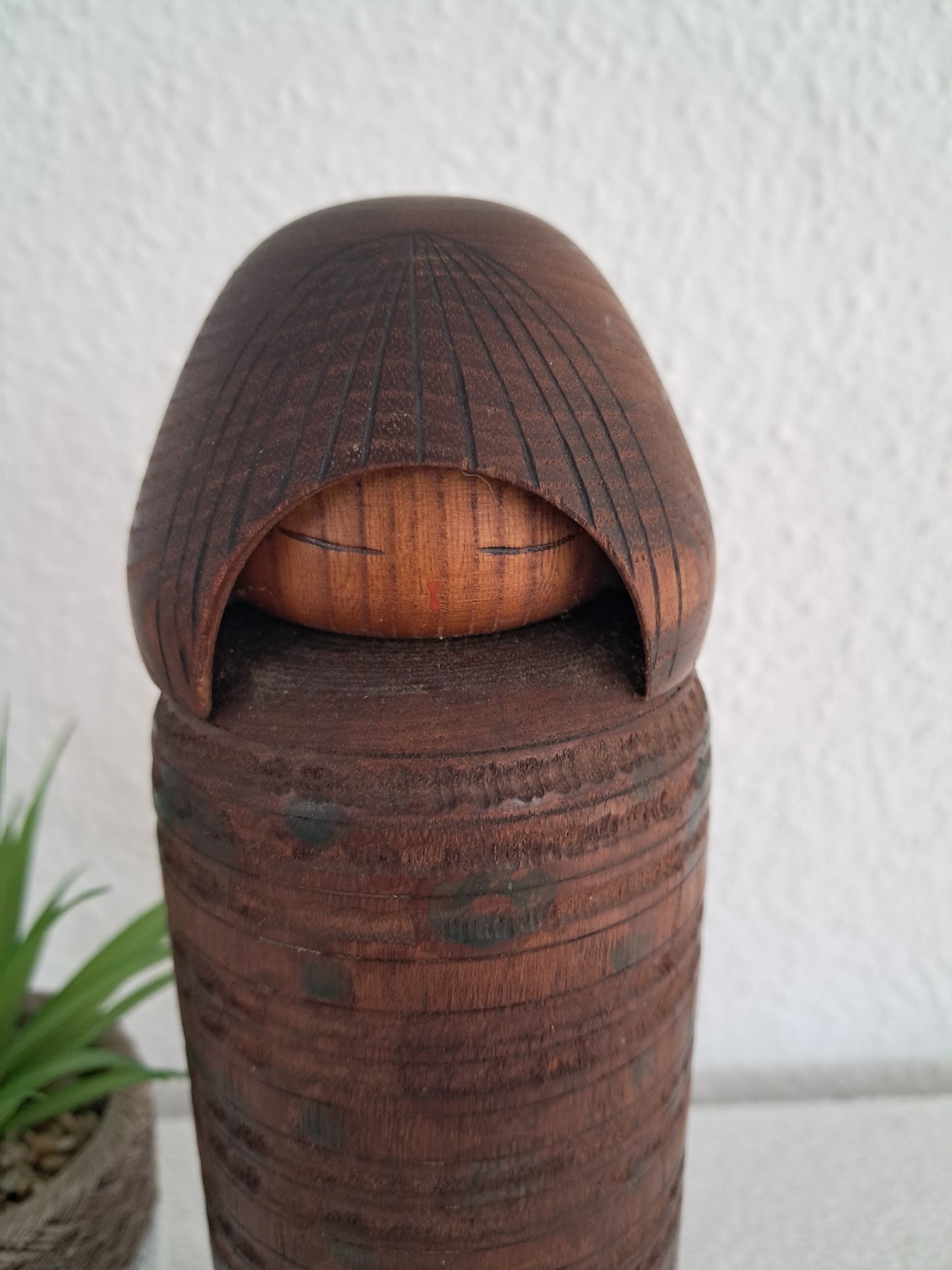 vintage  Sosaku Kokeshi By Miyajima Muhitsu (1929-)