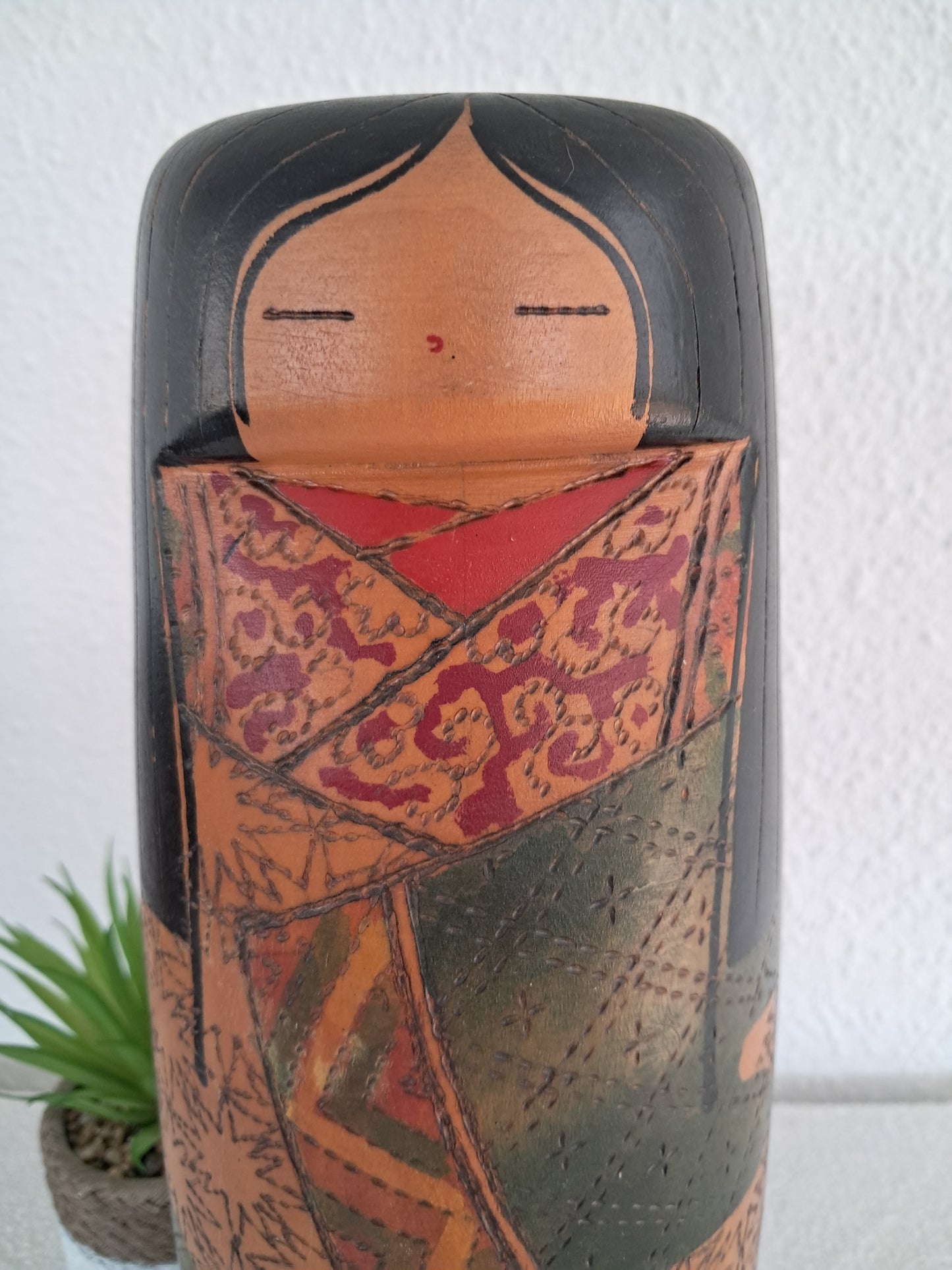 Exclusive kokeshi by the Famous Inosuke Kobayashi (1931-)