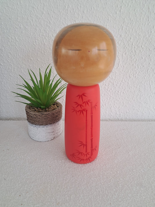 vintage Sosaku kokeshi made by Toa Sekiguchi (1942-)