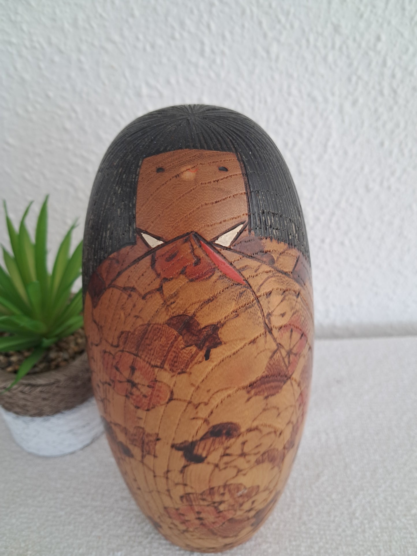 Vintage sosaku kokeshi by Usaburo